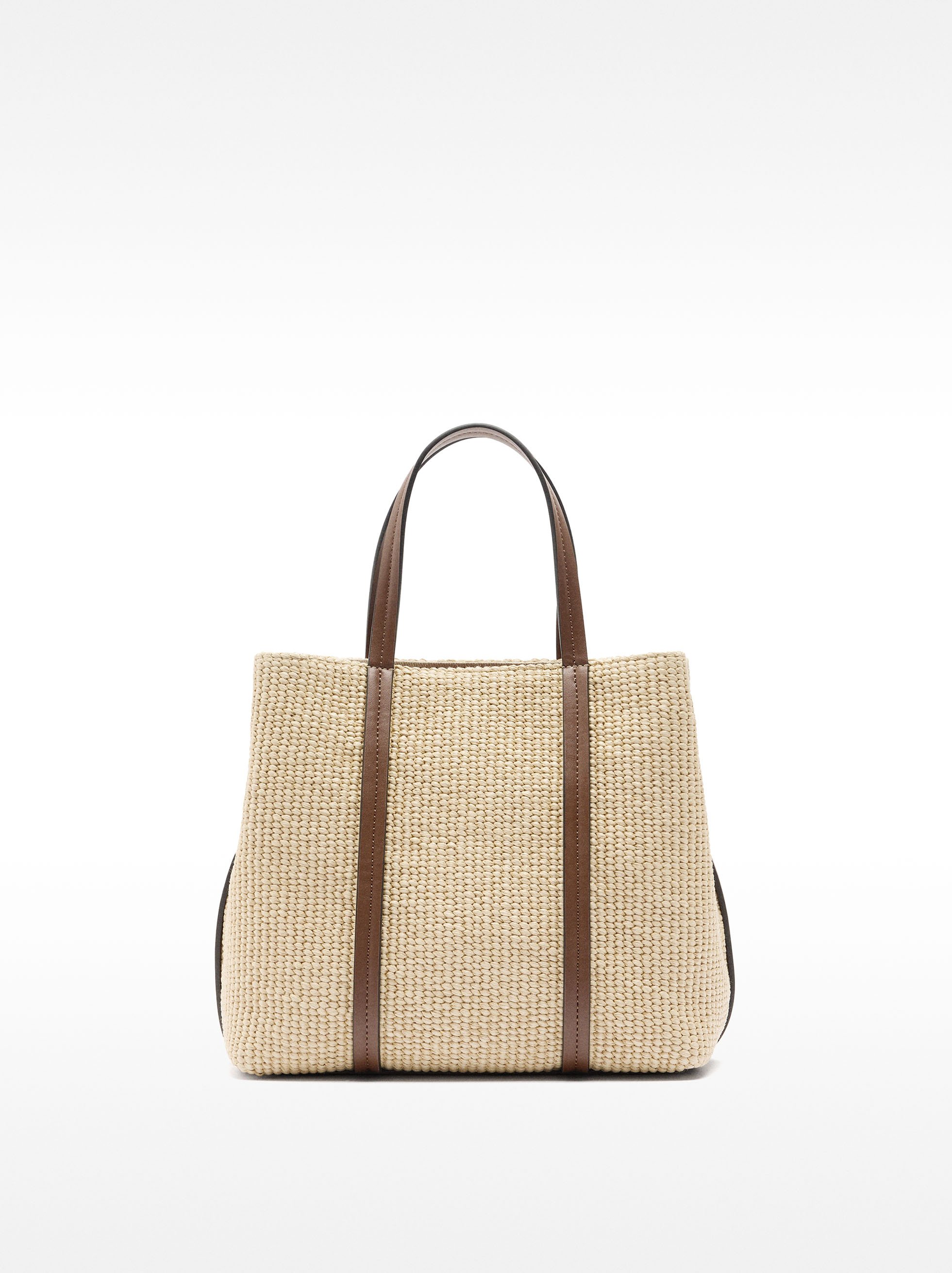 Tote-Bag mit Rafia-Effekt image number 1.0