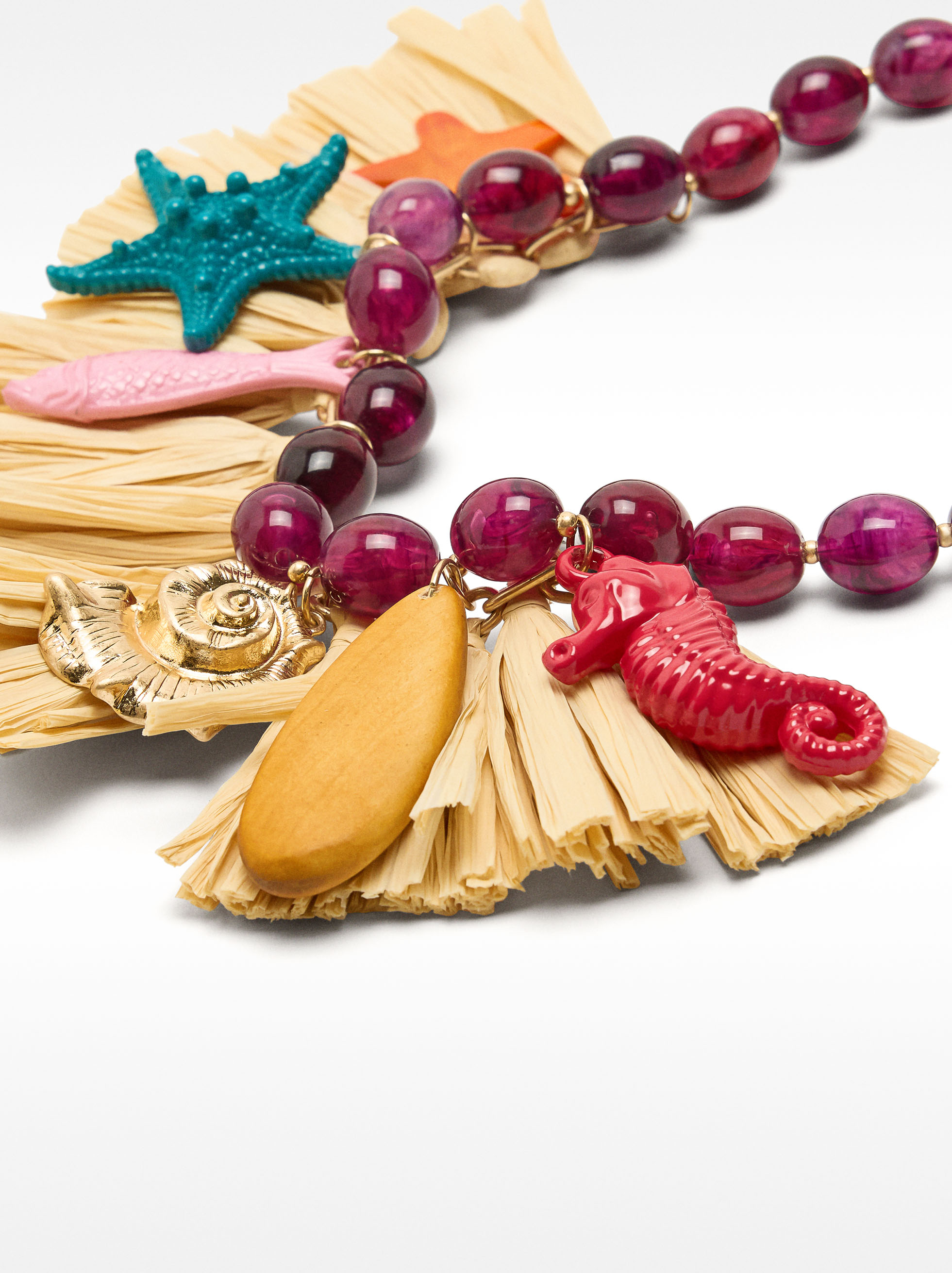 Collier avec motifs marins image number 2.0