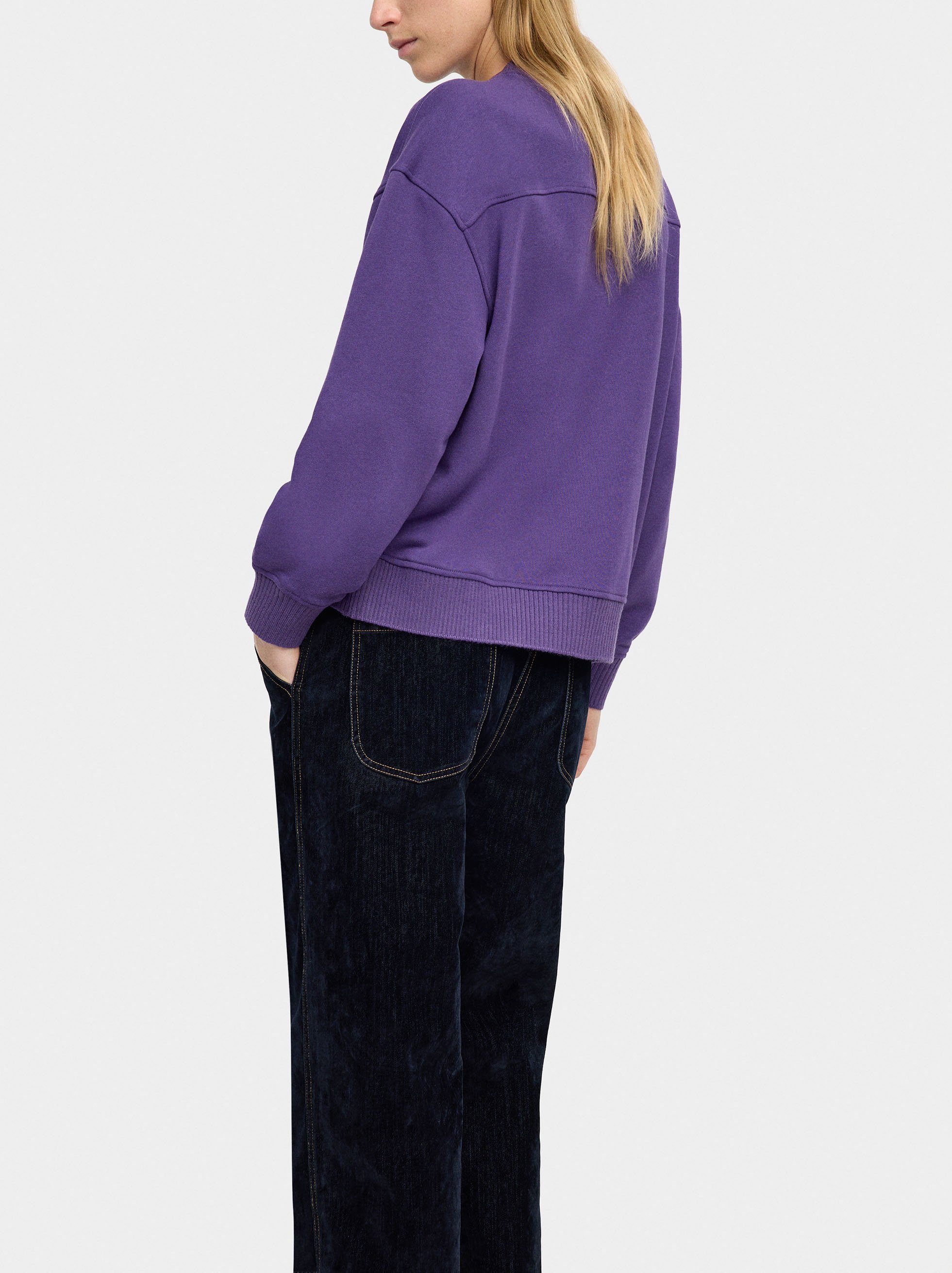 Cotton sweatshirt  image number 4.0