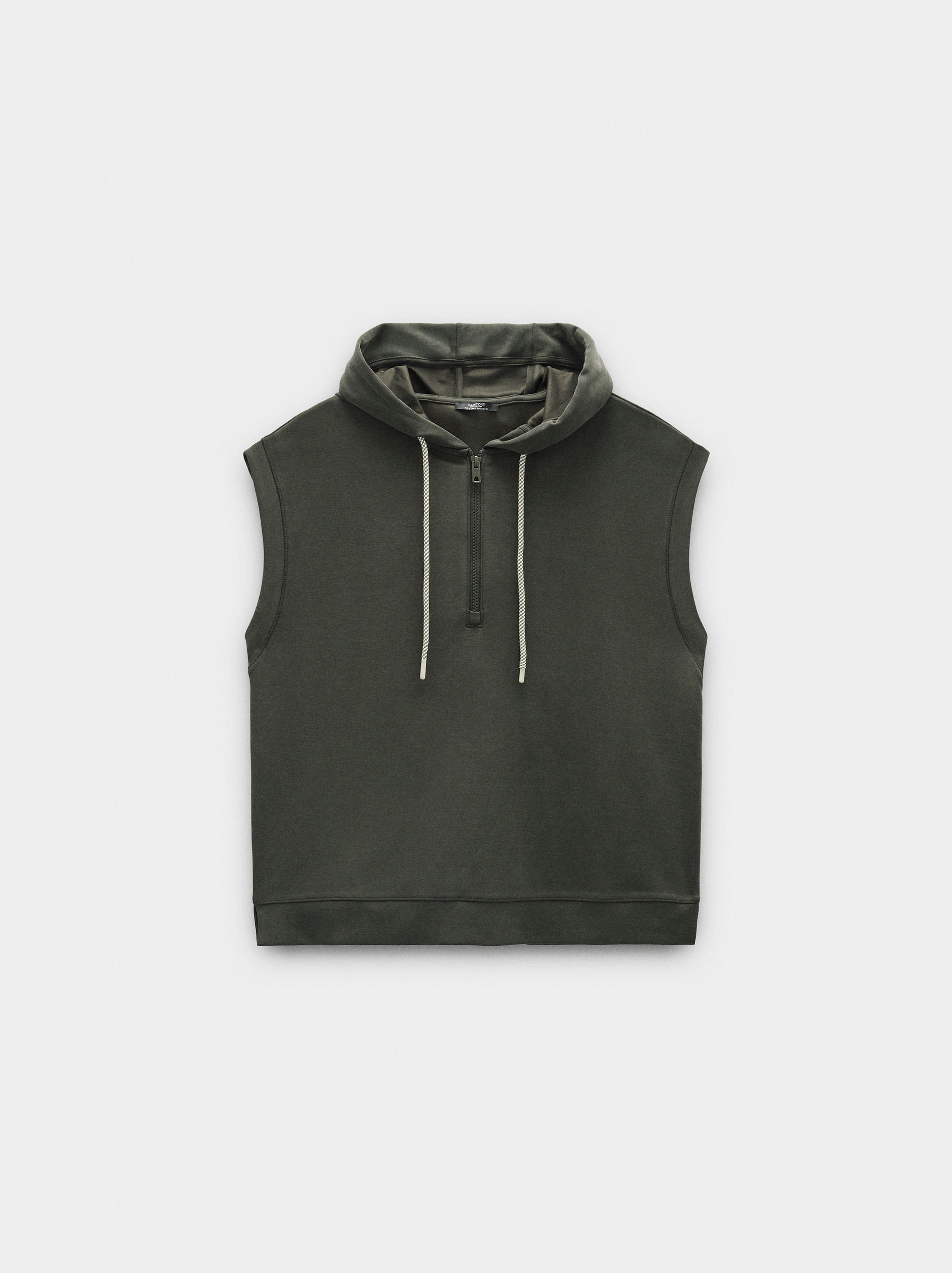 Sleeveless sweatshirt soft touch image number 4.0