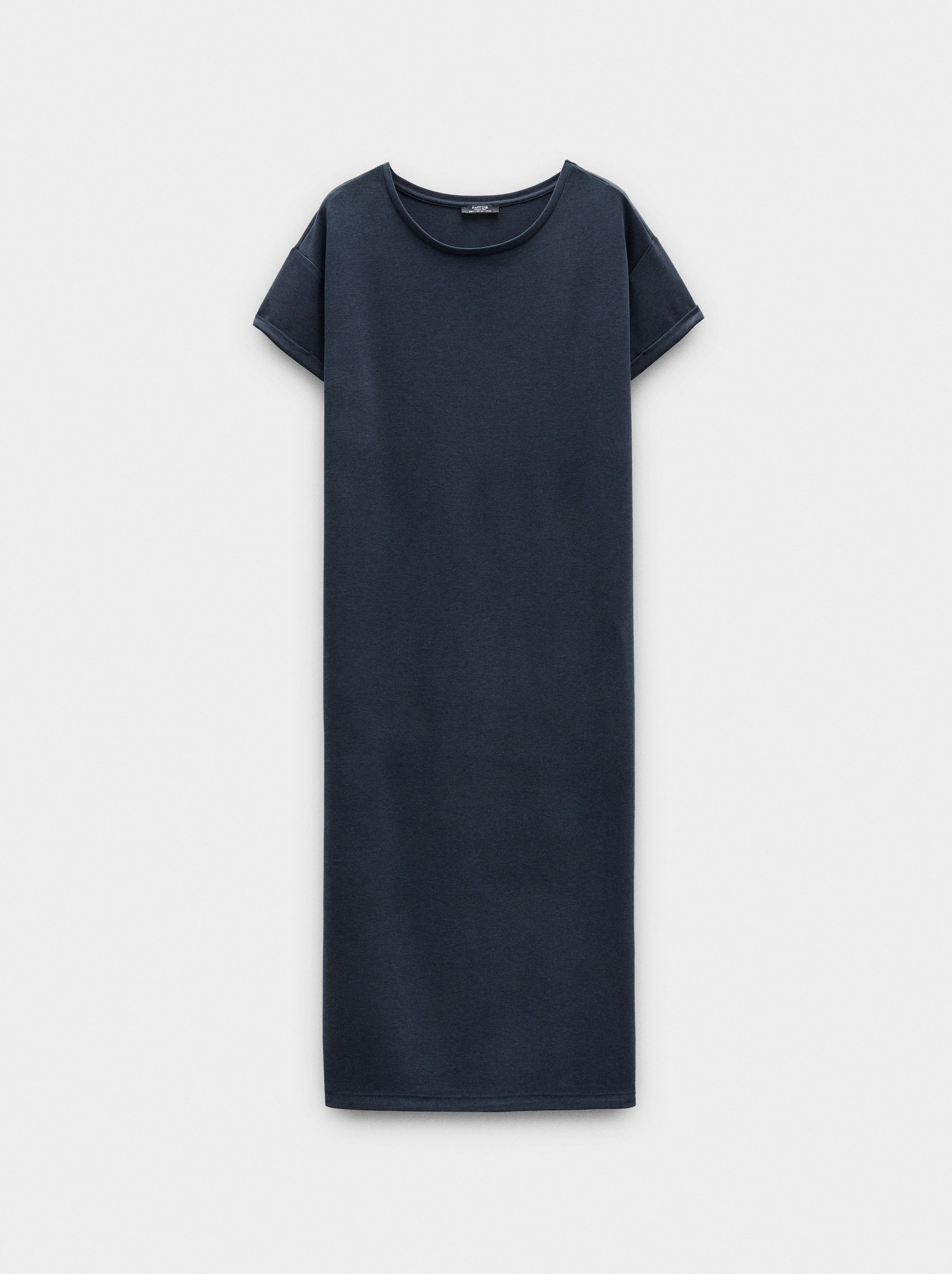 Plain midi dress image number 4.0