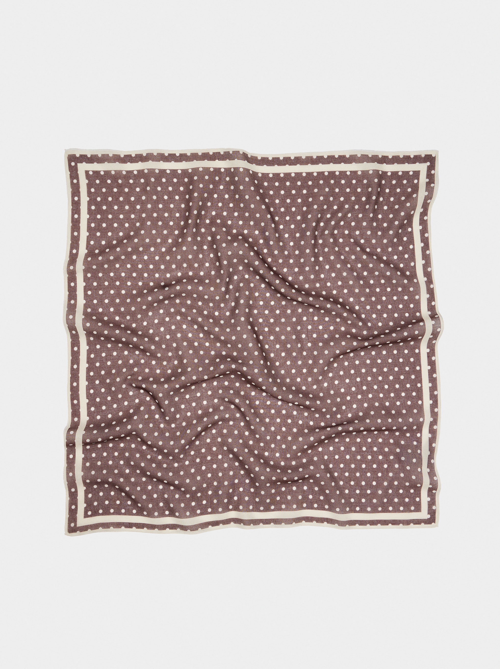 Foulard multifonctionnel avec pois image number 0.0