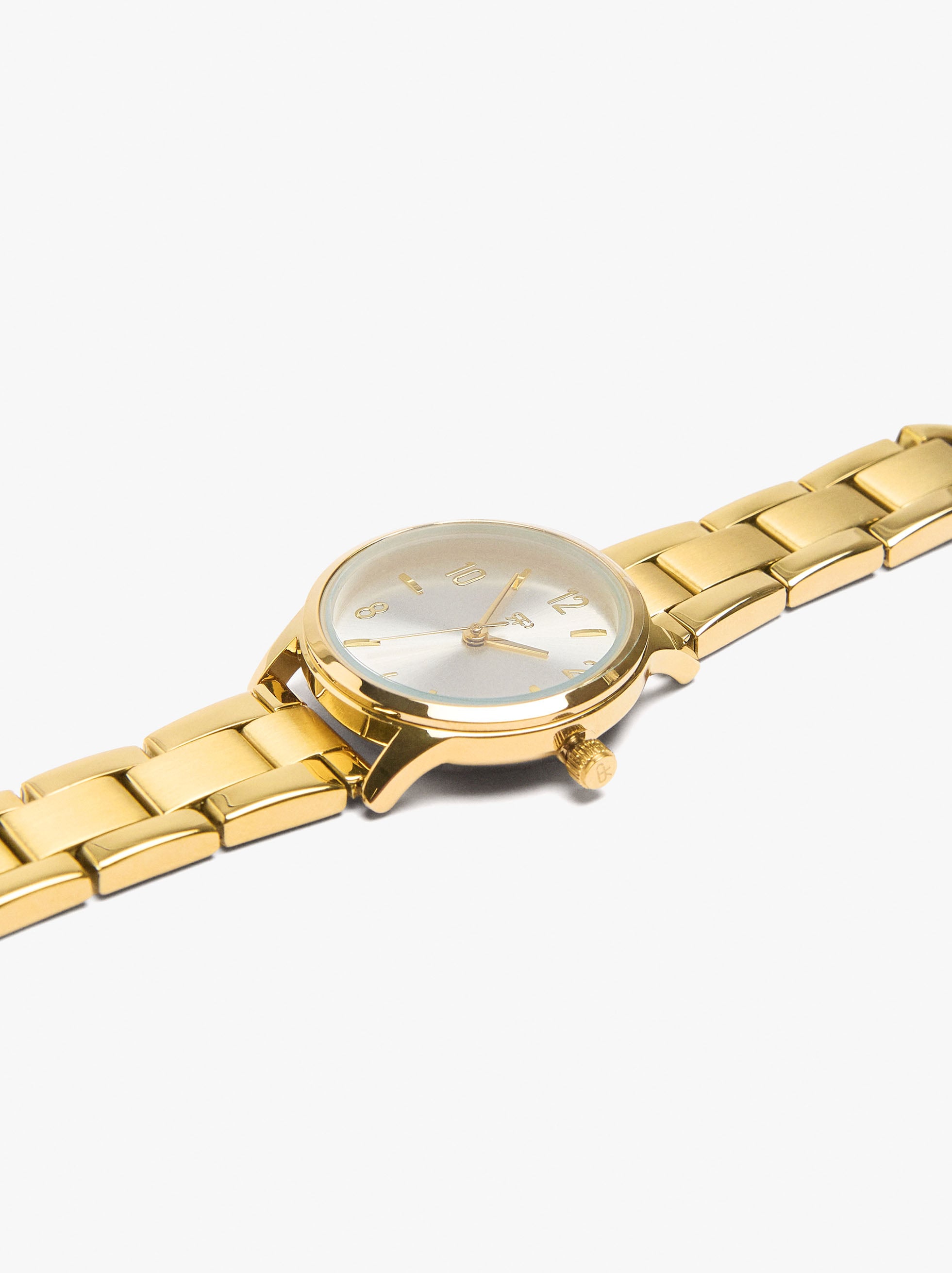 Reloj redondo con pulsera de acero inoxidable image number 1.0