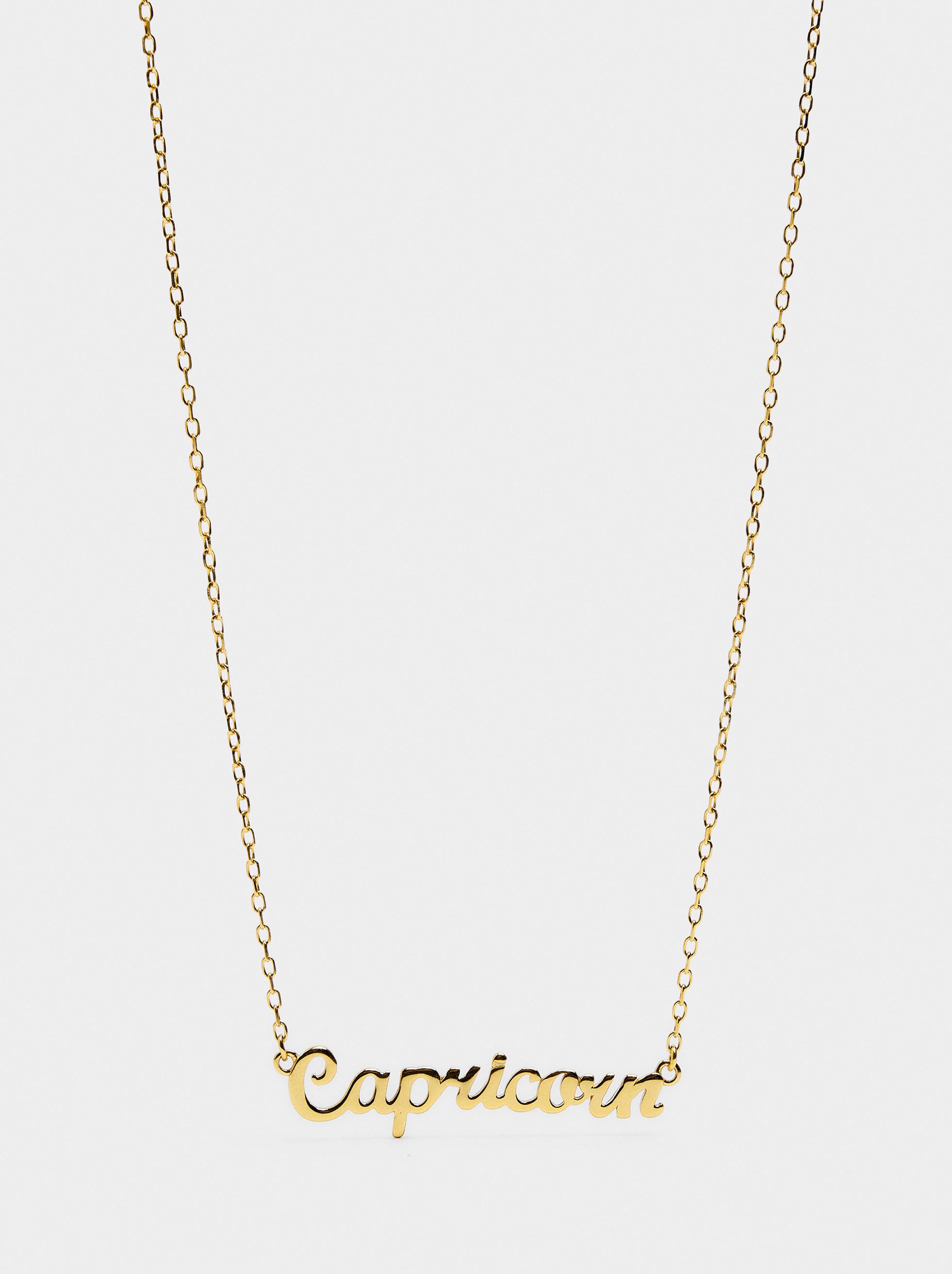 Necklace with zodiac sign GEMINI - 925 sterling silver image number 0.0