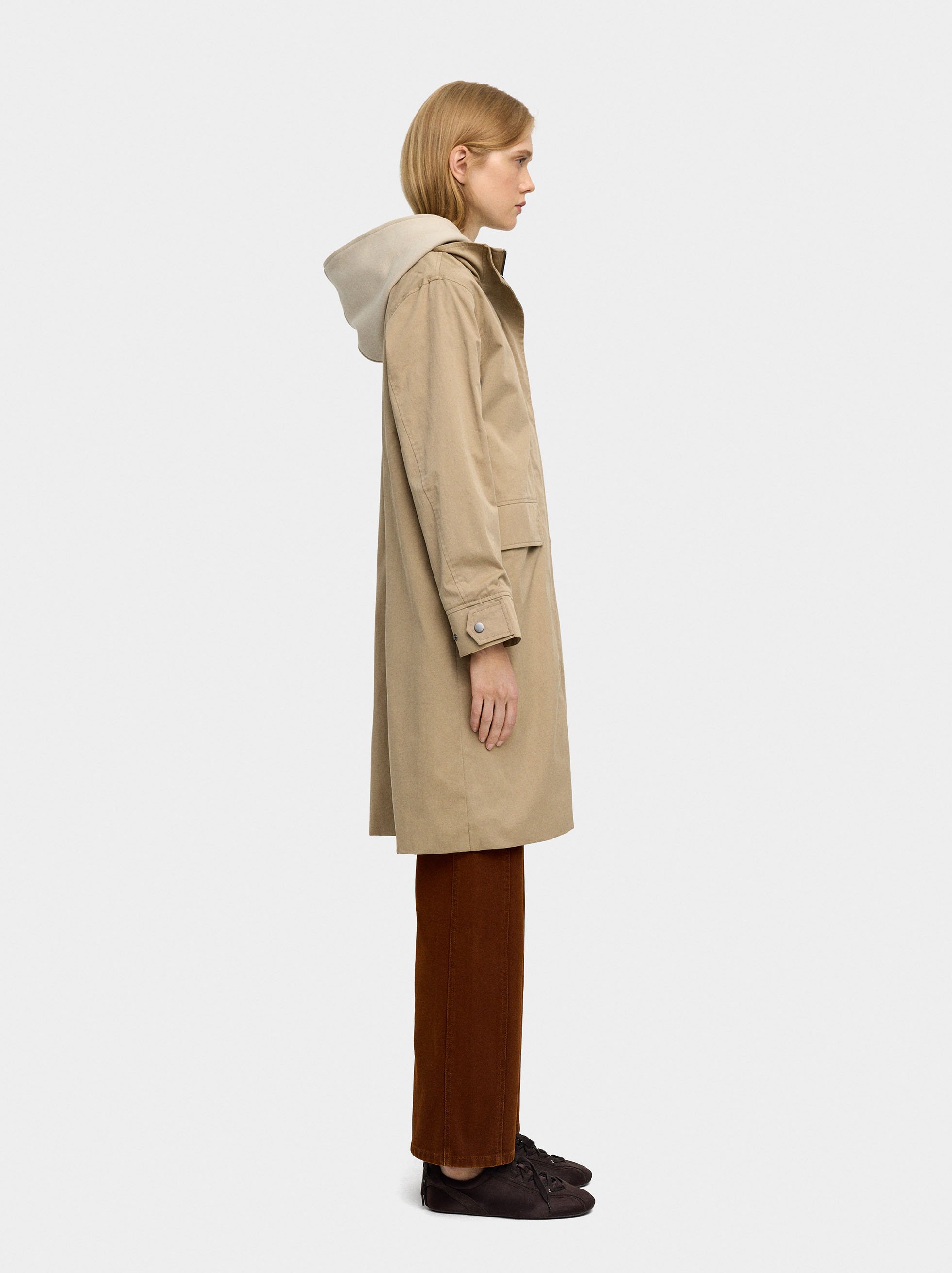 Parka en coton avec poches image number 1.0