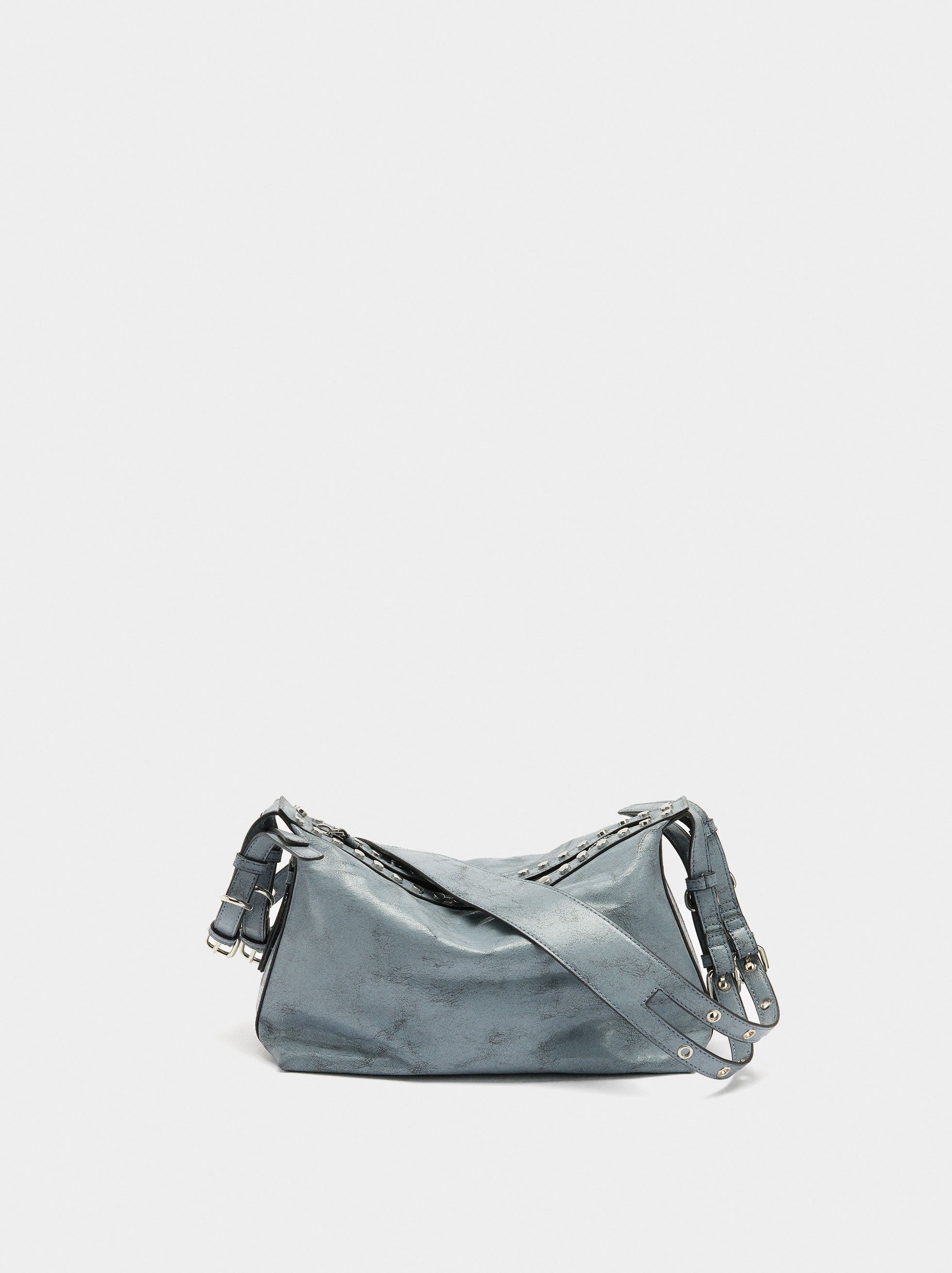 Shoulder bag with studs image number 0.0