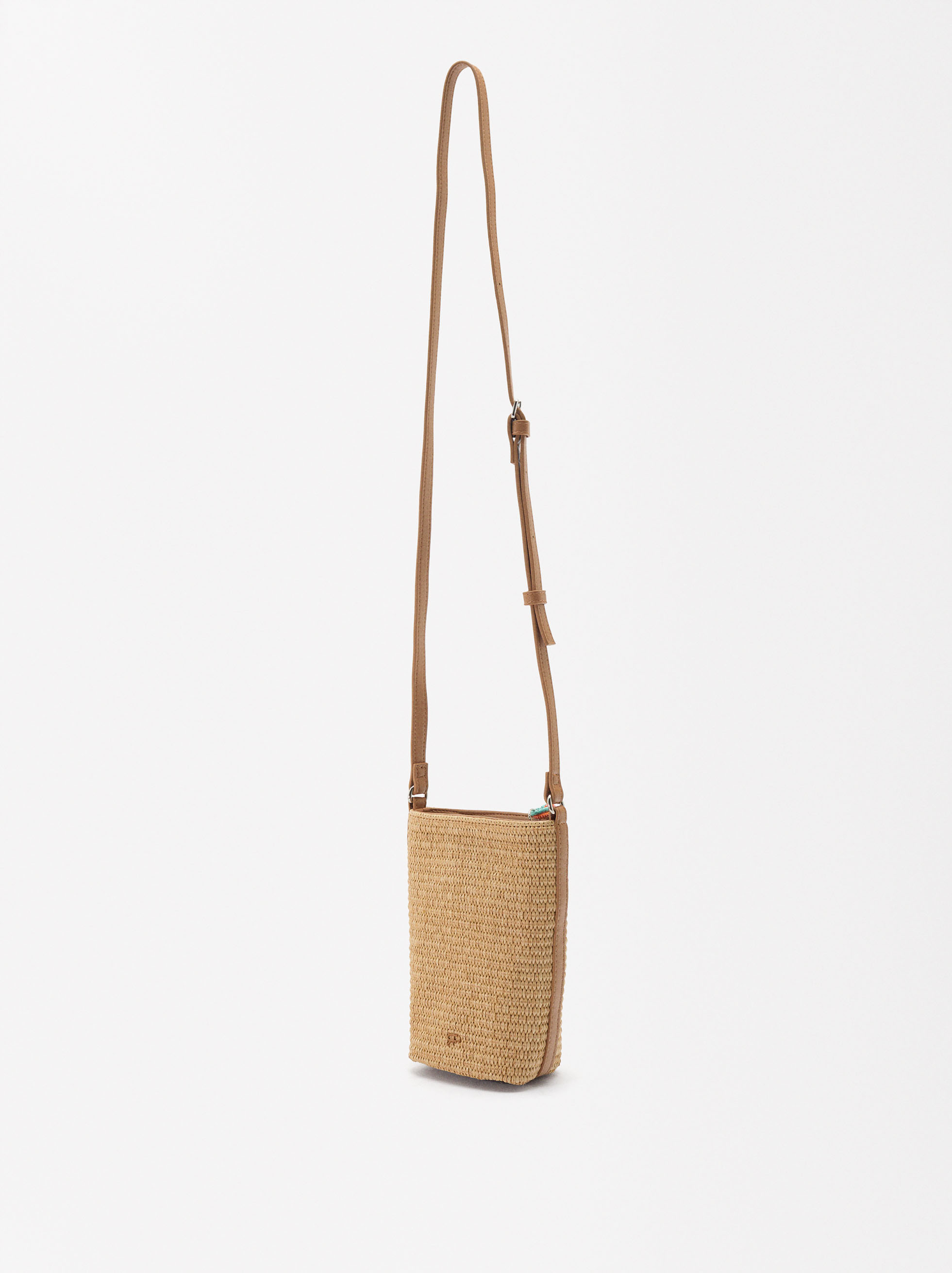 Straw-effect phone case image number 2.0