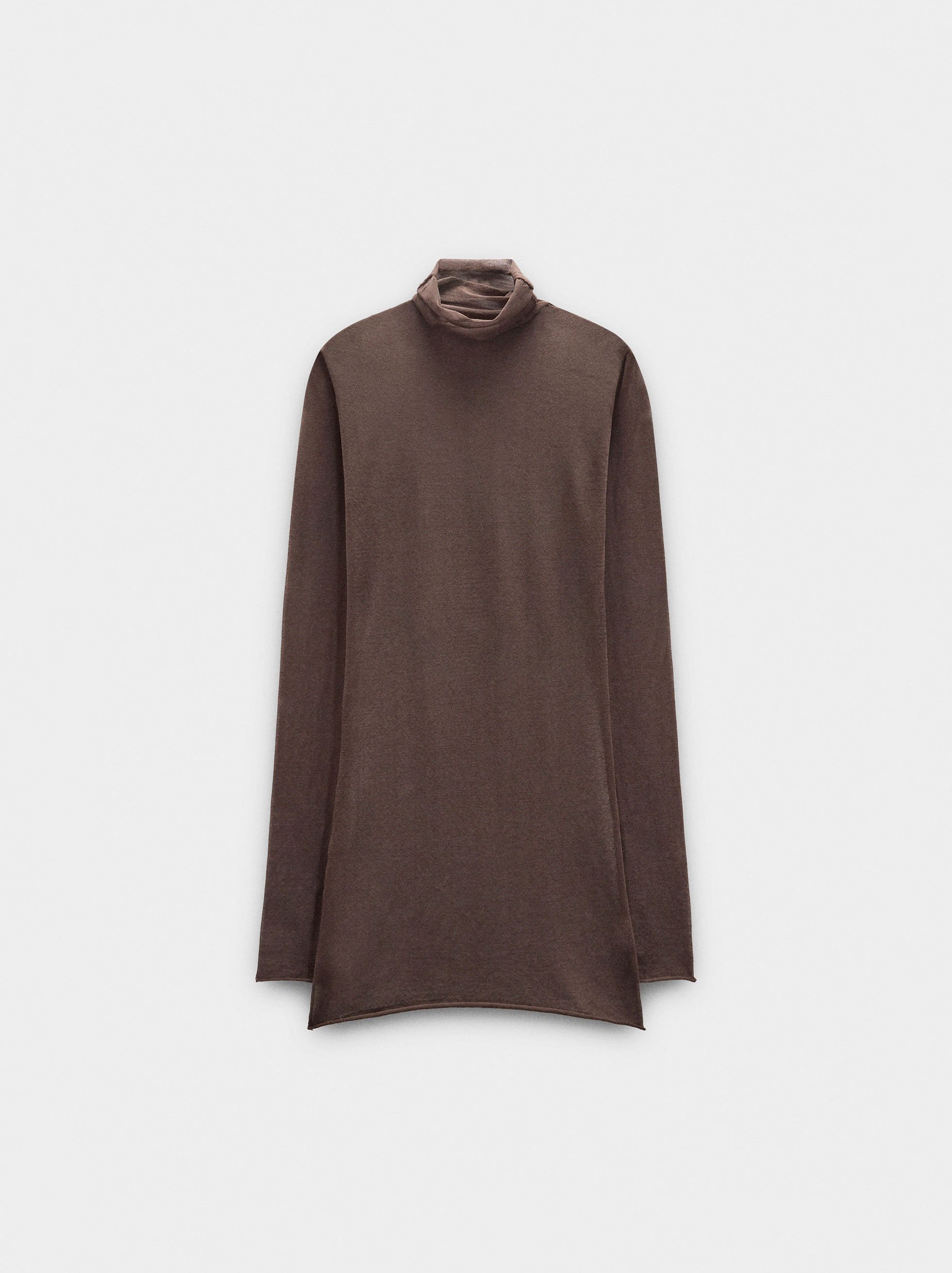 Pull en maille col montant image number 7.0