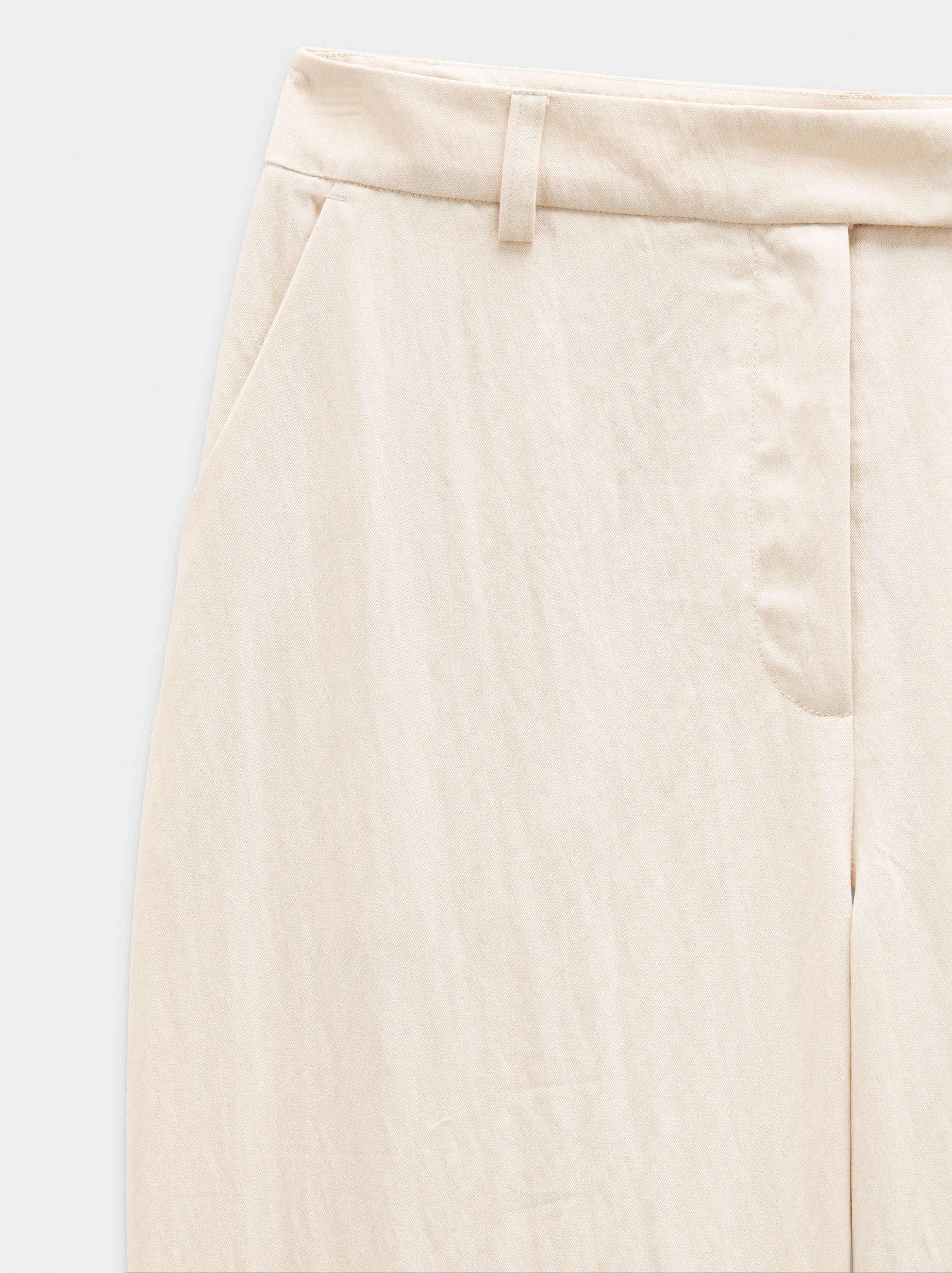 Hose mit Crinkle-Effekt und geradem Schnitt image number 5.0