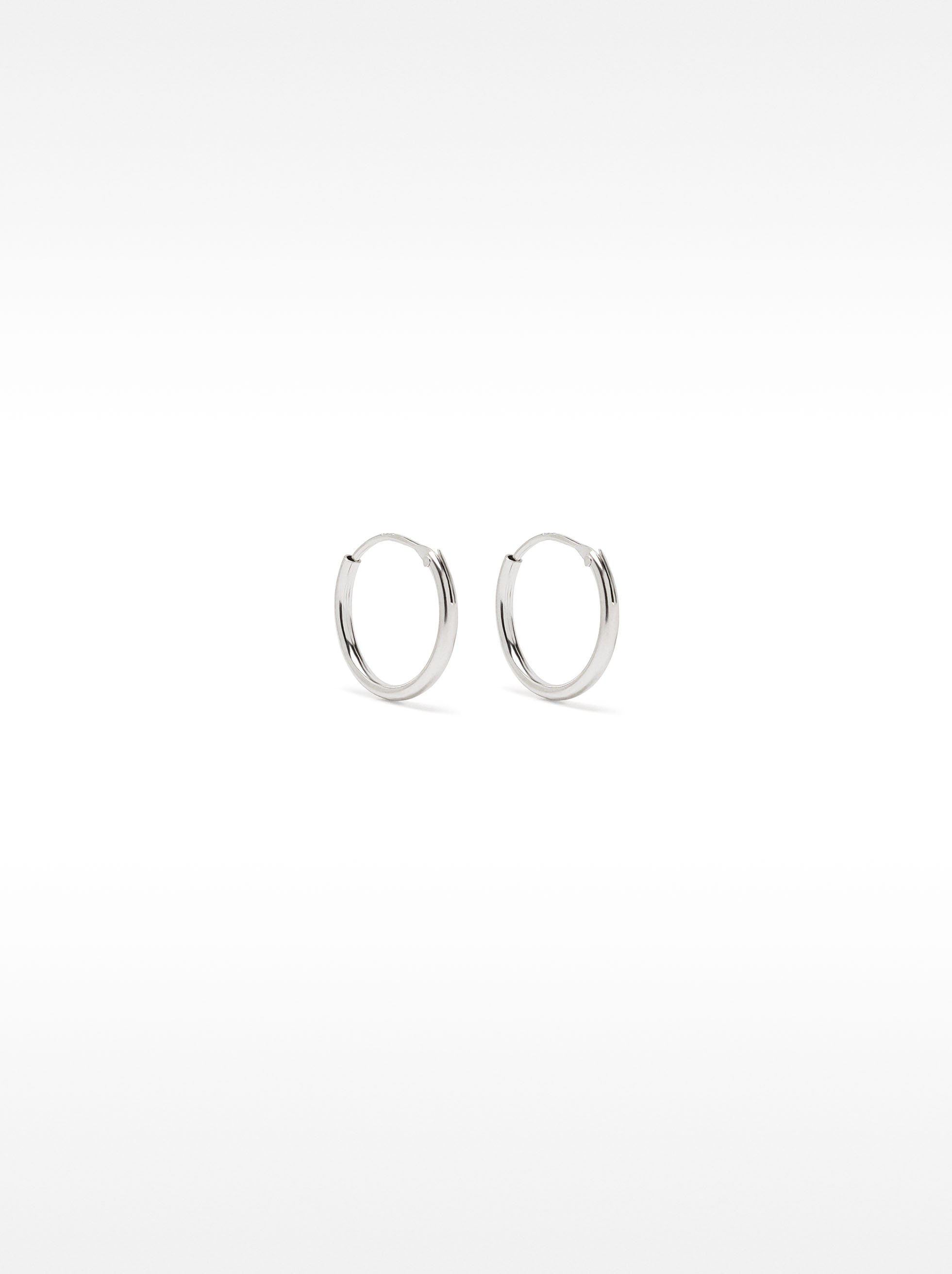 925 silver hoop earrings image number 1.0