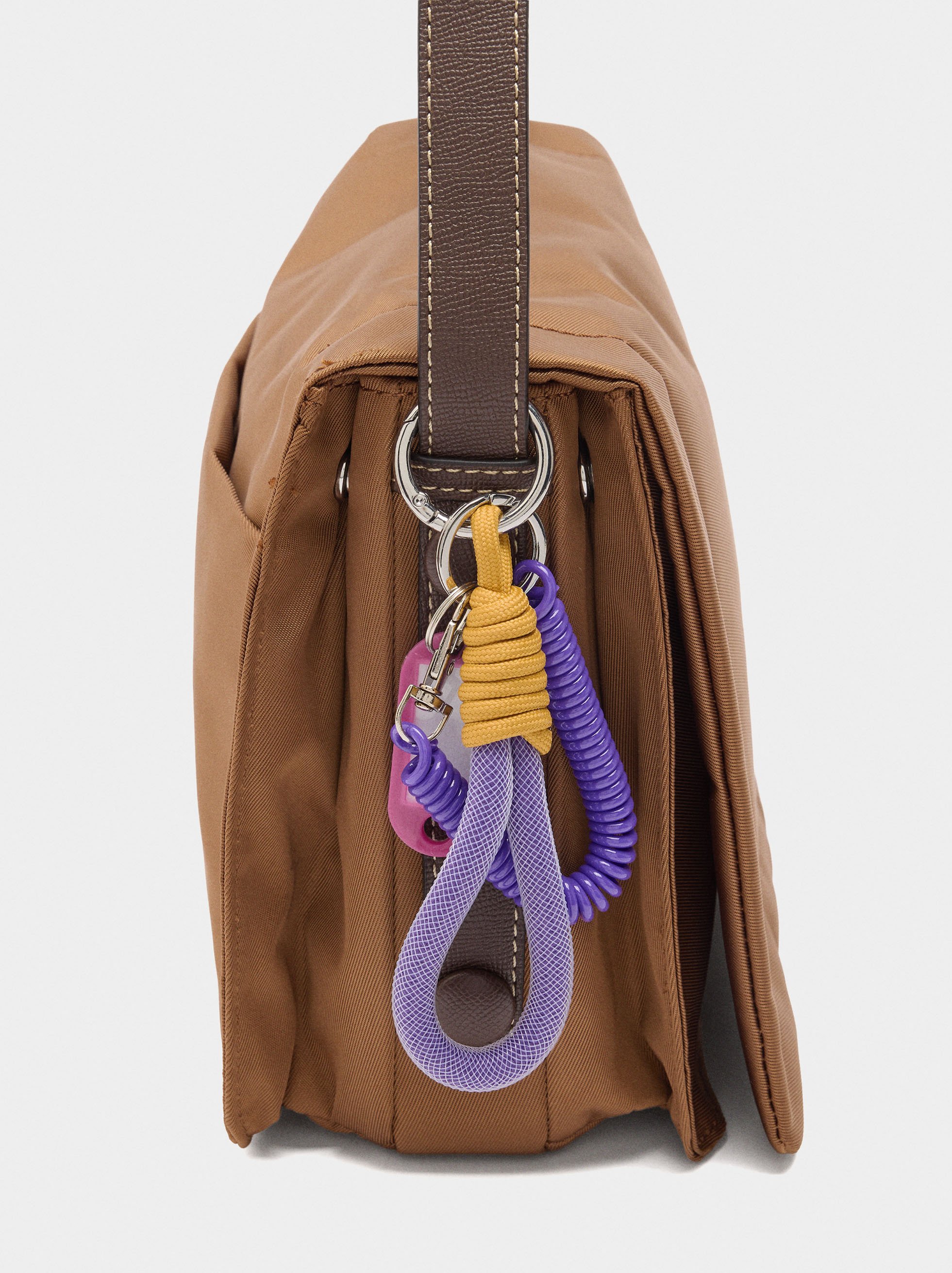 Bolso bandolera de nylon S image number 1.0