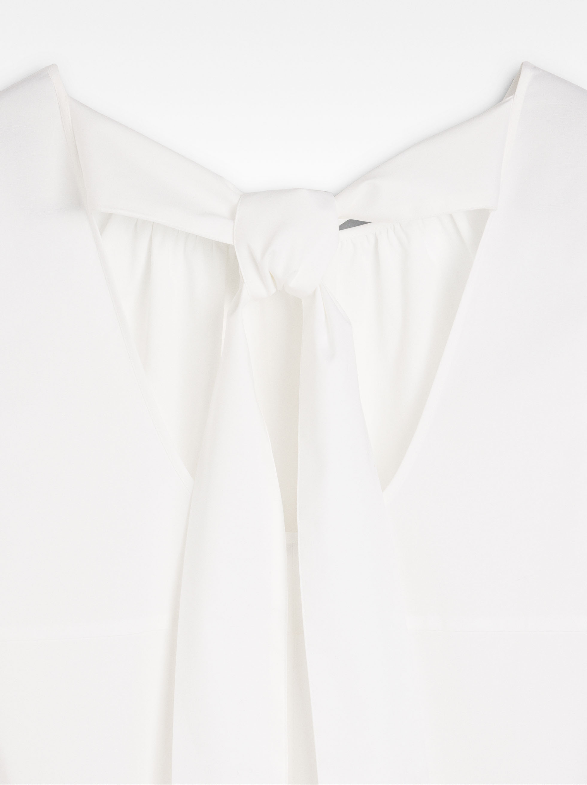 Fitted cotton midi dress image number 5.0