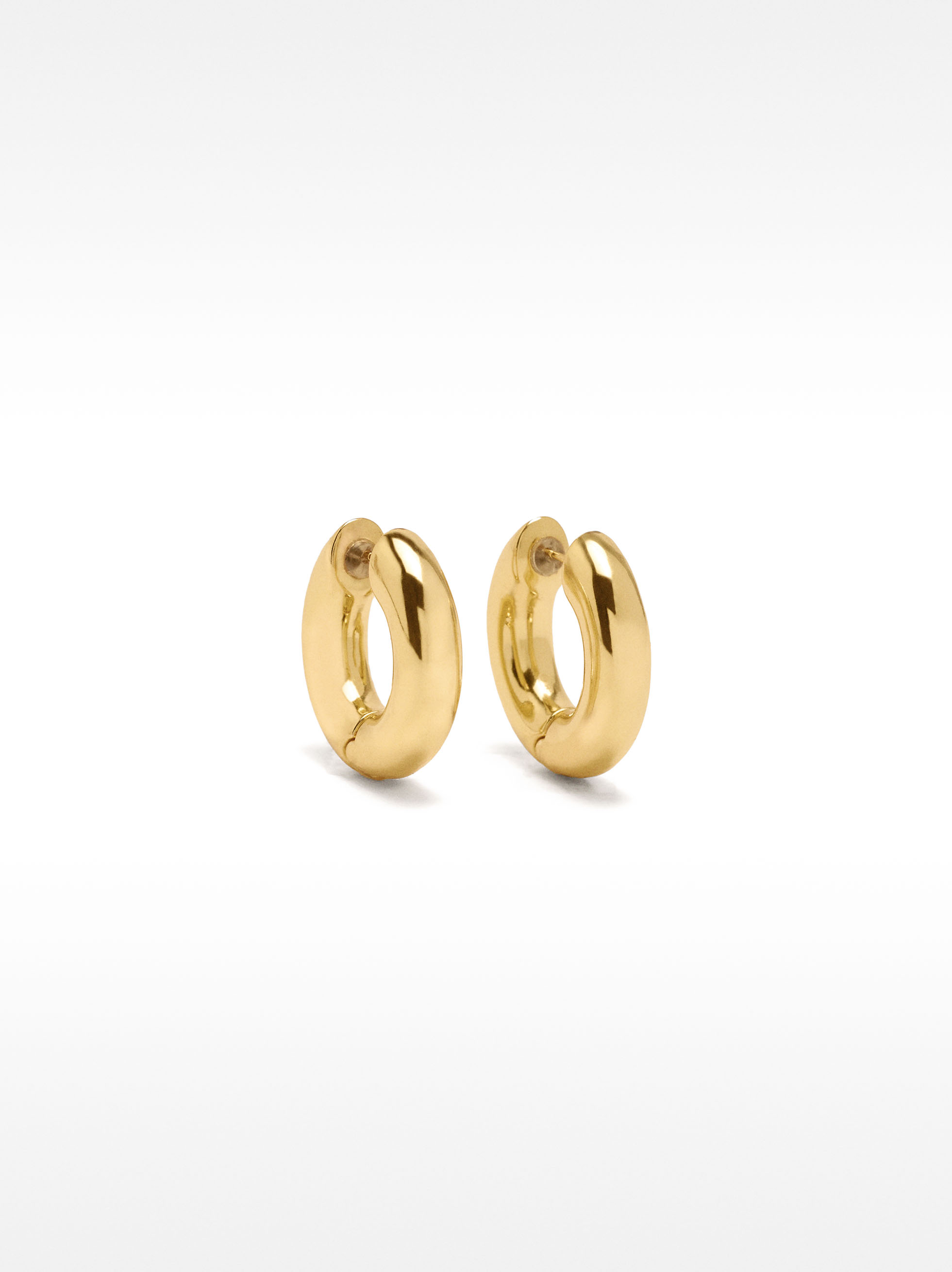 Cercei maxi tubolari – argento sterling 925 image number 1.0