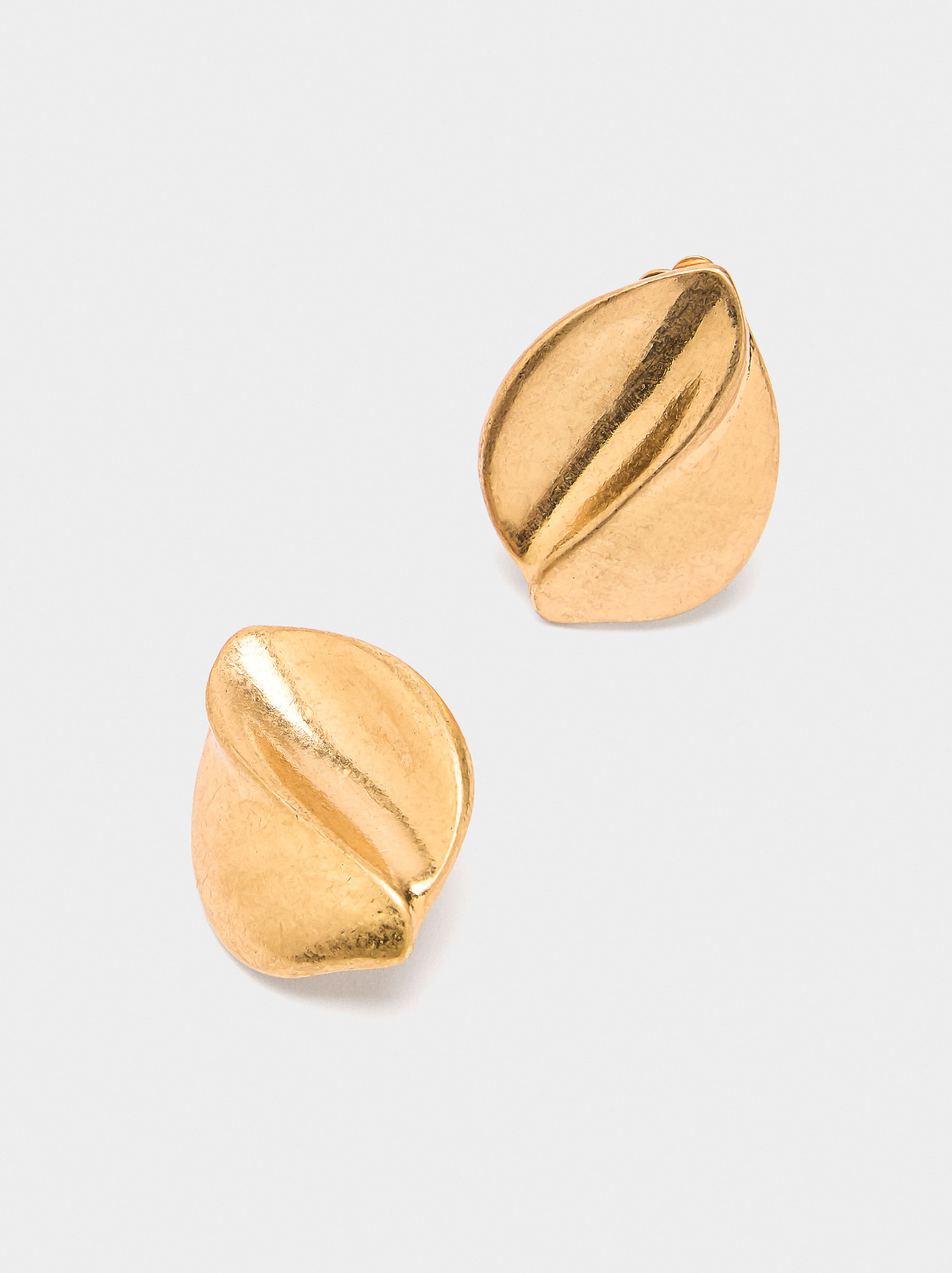 Pendientes maxi p&eacute;talos con relieve image number 1.0