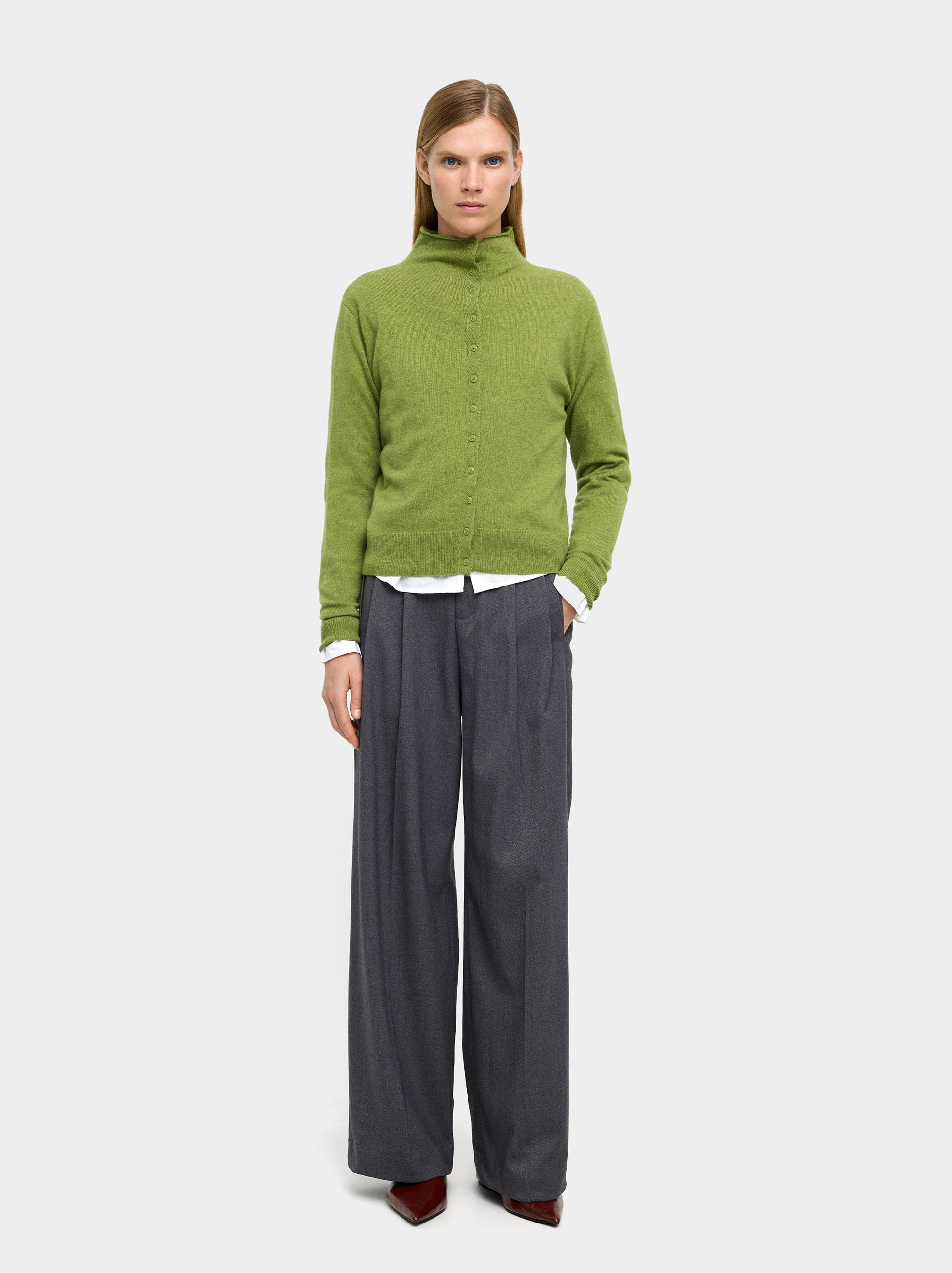 Cardigan en 100% cachemire image number 0.0