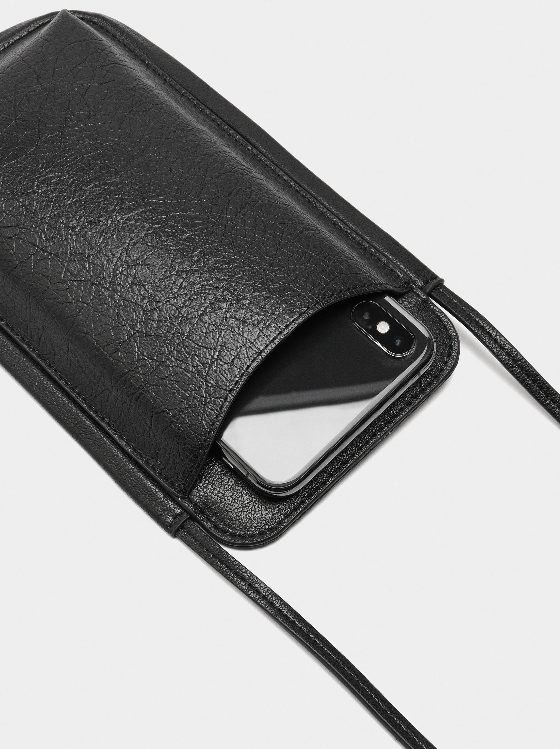 Bossa per a mòbil amb efecte clivellat image number 1.0