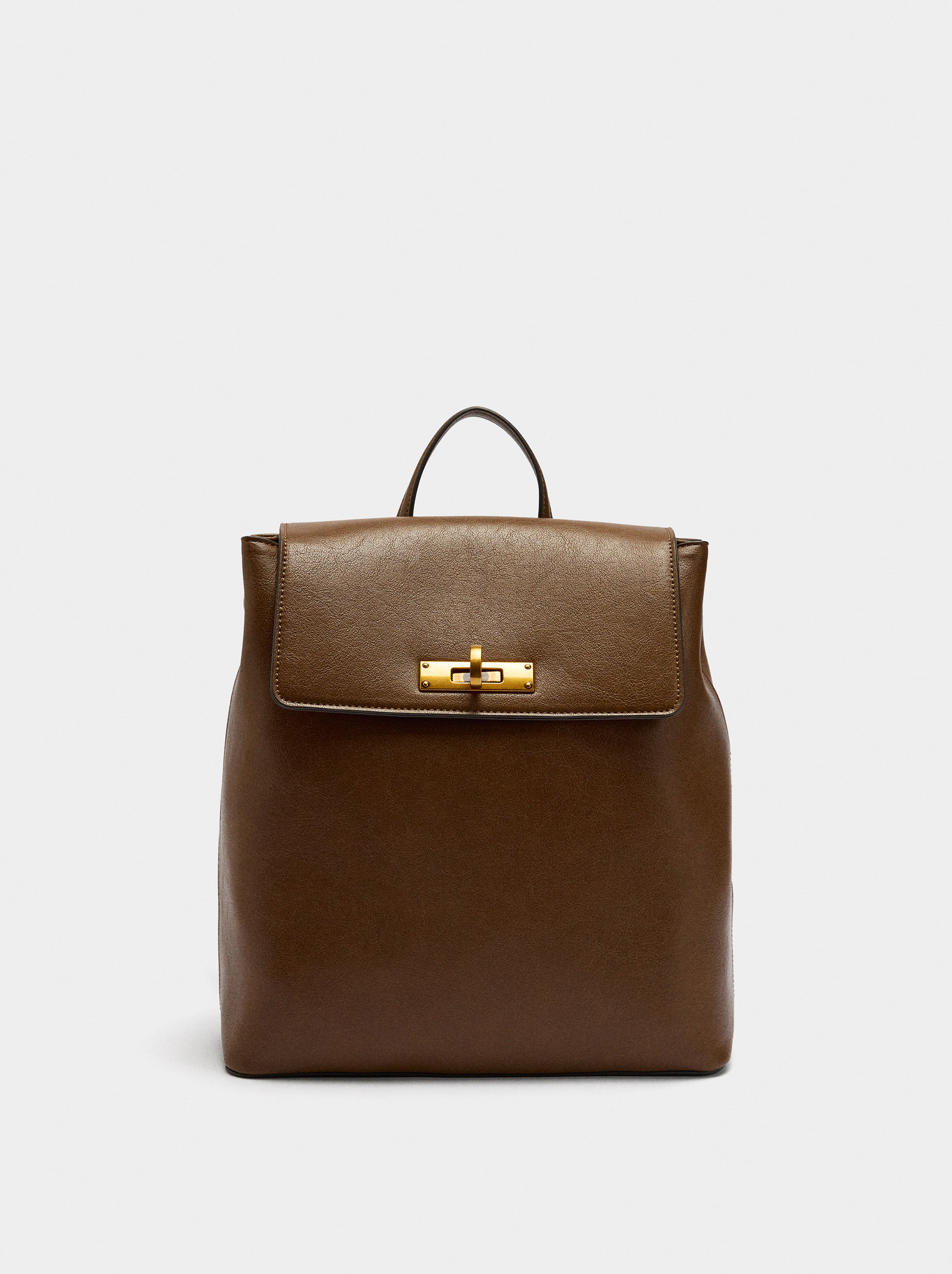 Backpack with twist closure image number 0.0