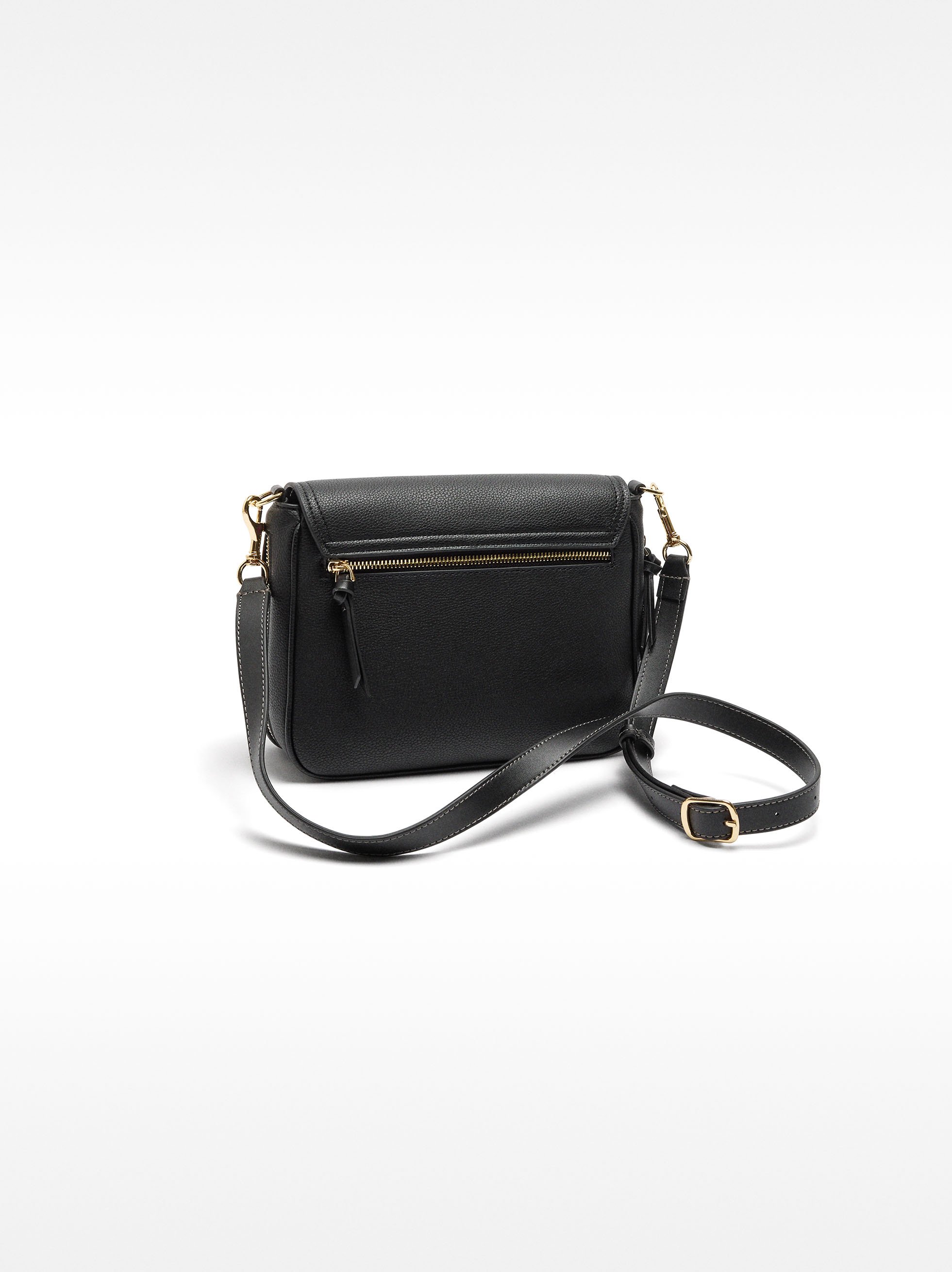 Extendable crossbody bag with flap image number 3.0