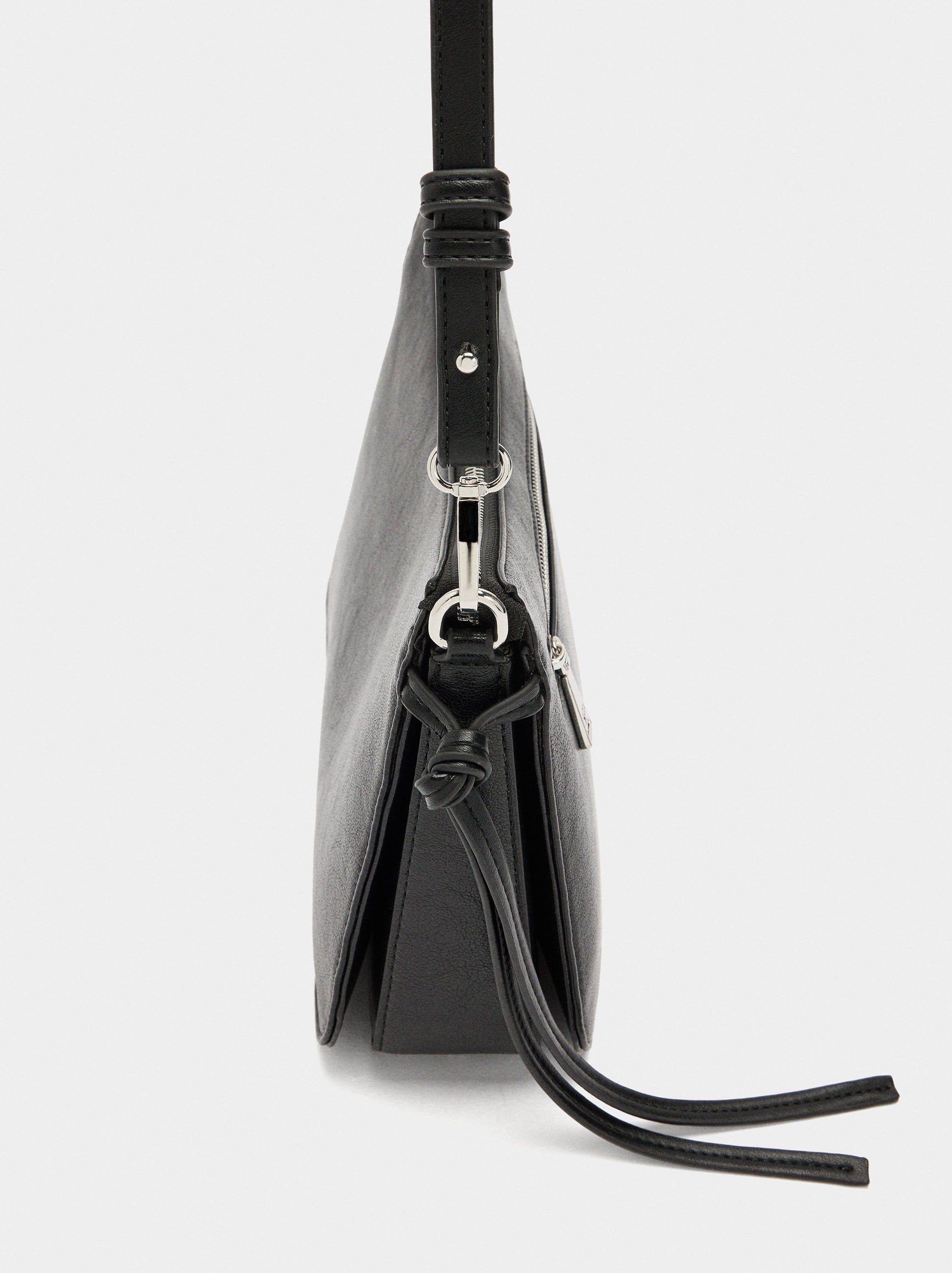 Crossbody bag with side straps image number 2.0