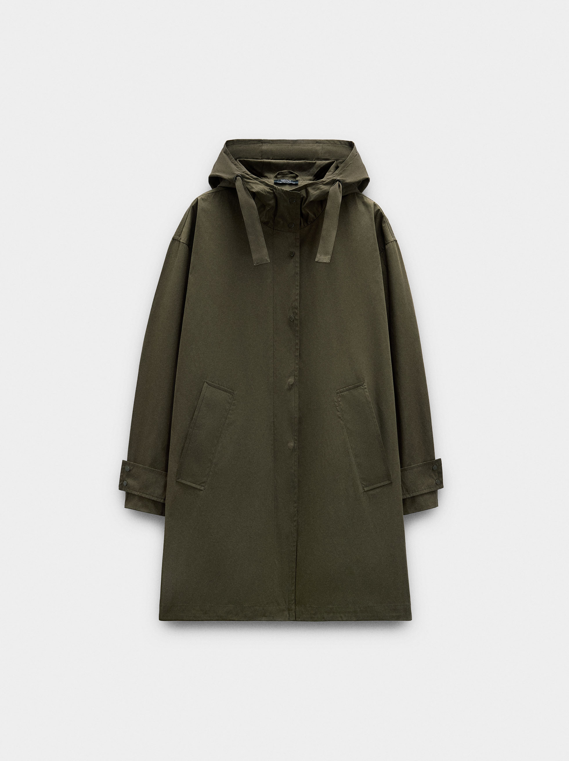 Light parka with hood image number 7.0