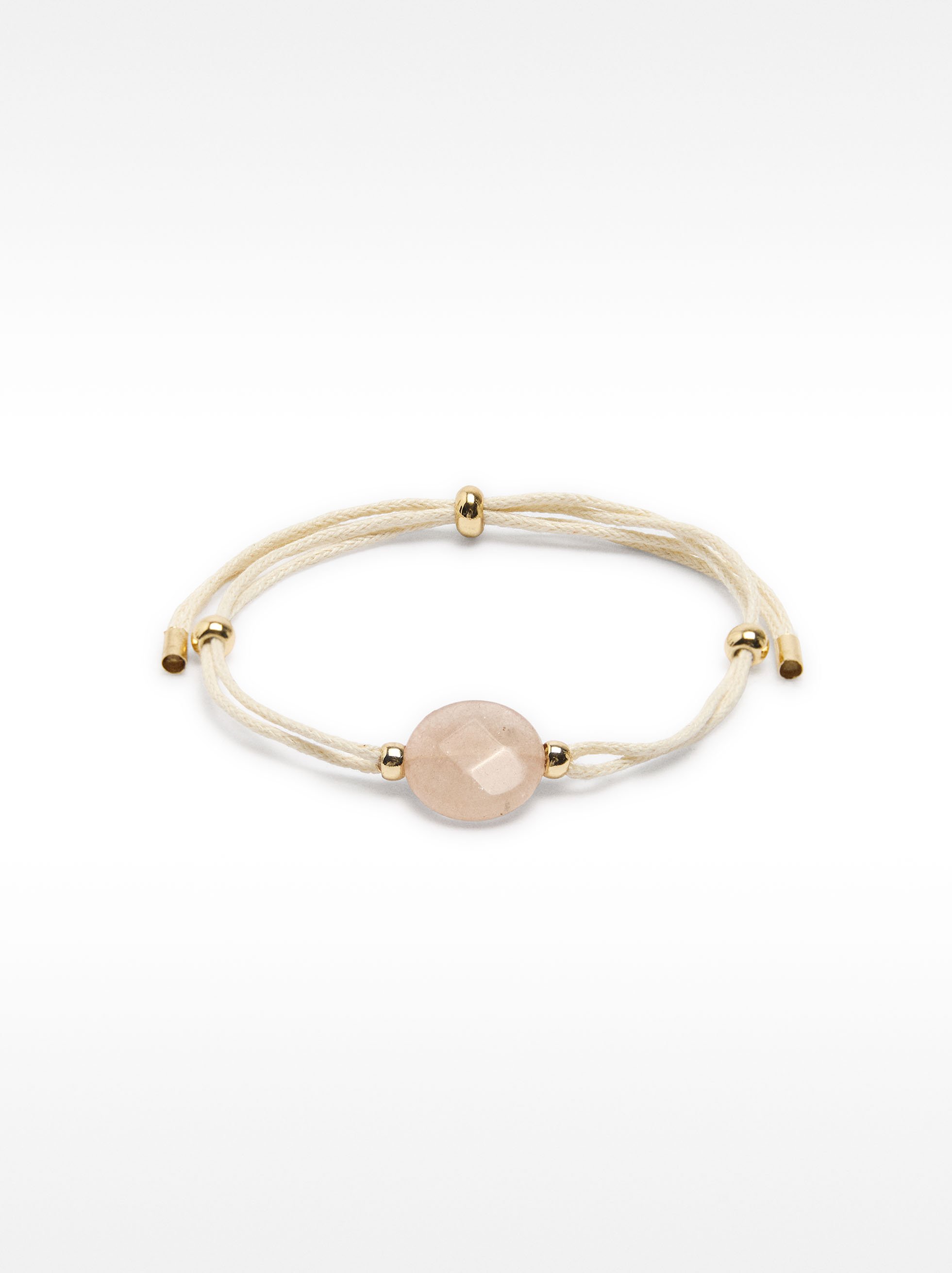 Bracelet ajustable avec pierres image number 0.0