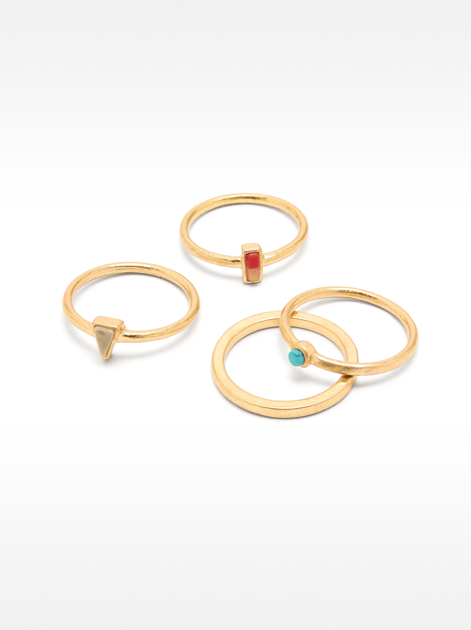 Ring set with stones image number 2.0