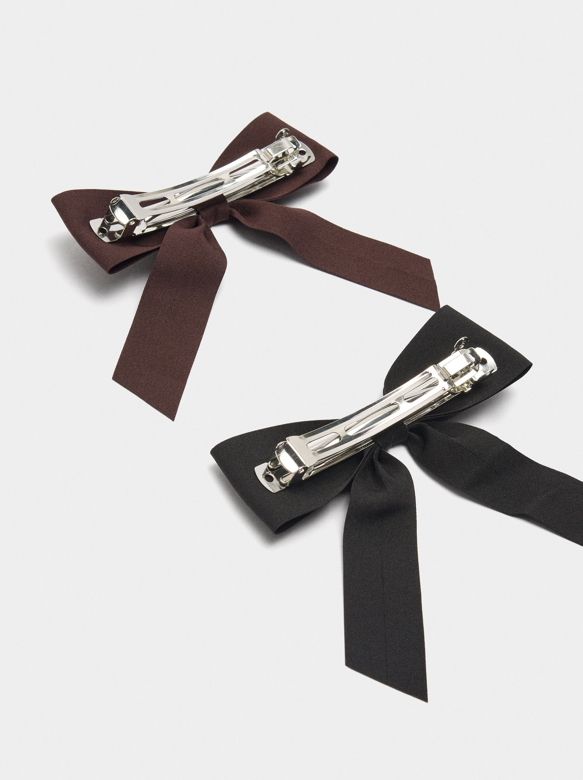 French clips with bow image number 2.0