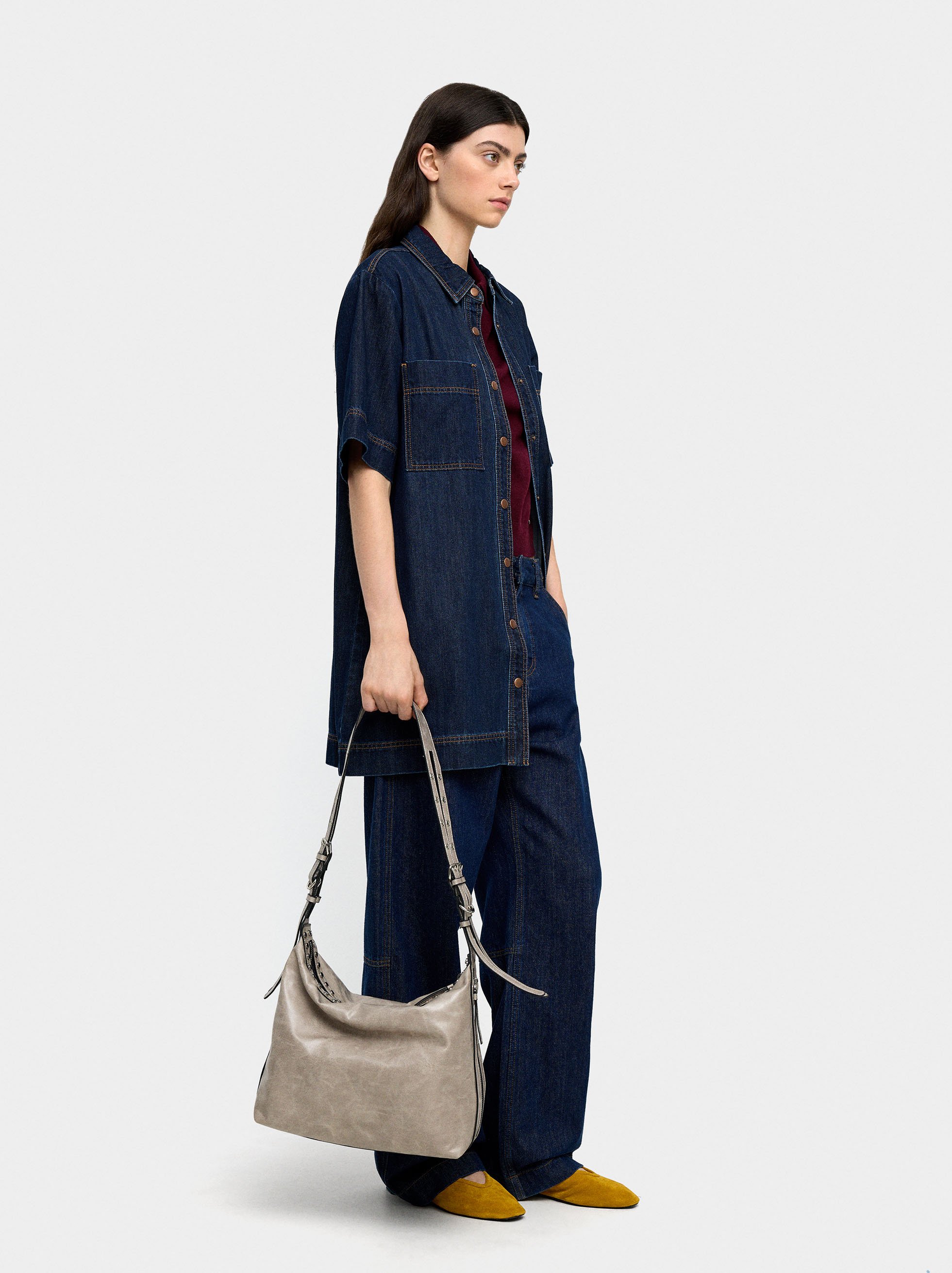Kleid aus Denim, 100% Baumwolle image number 0.0