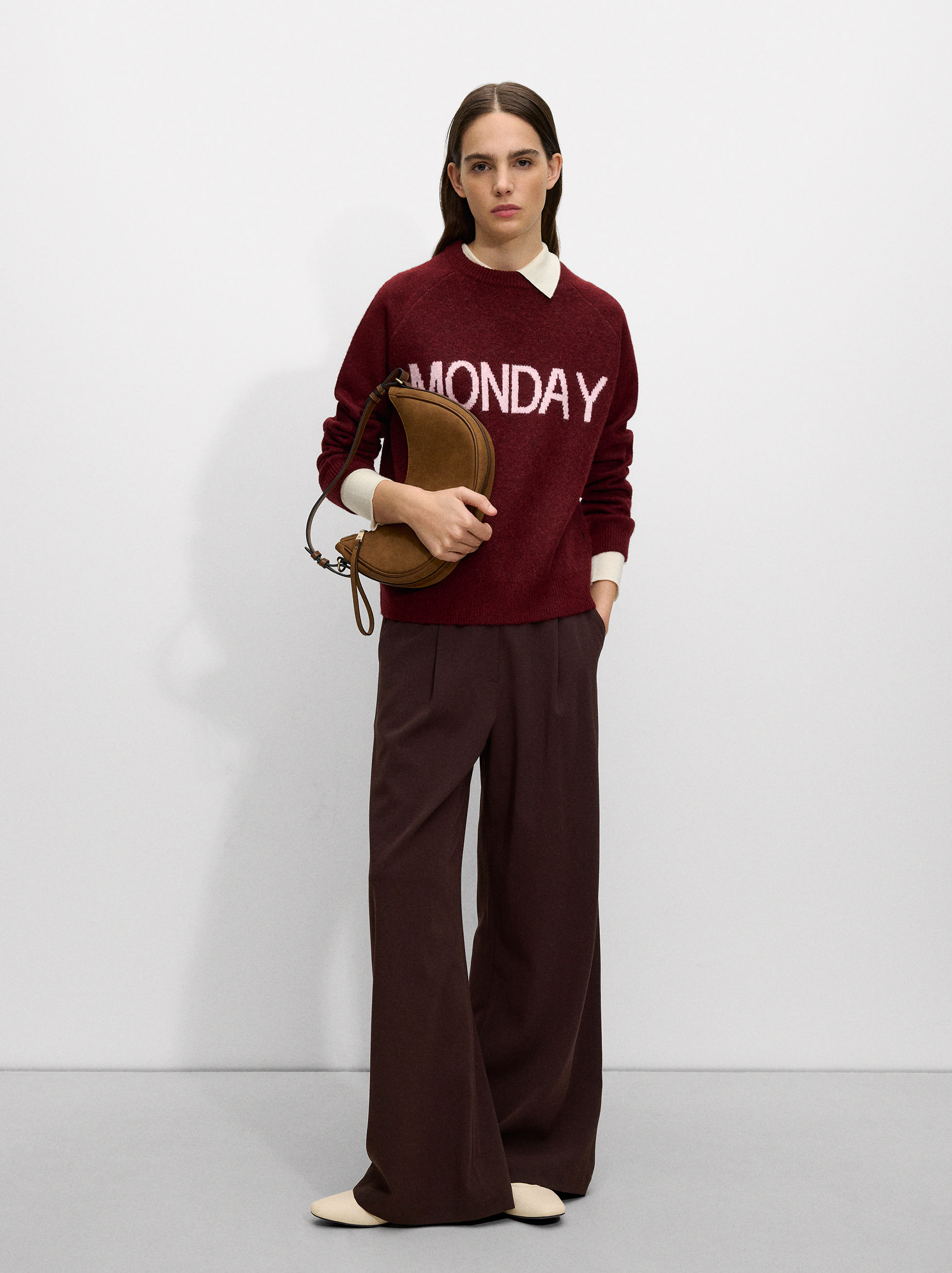 Jacquard knit sweater image number 0.0