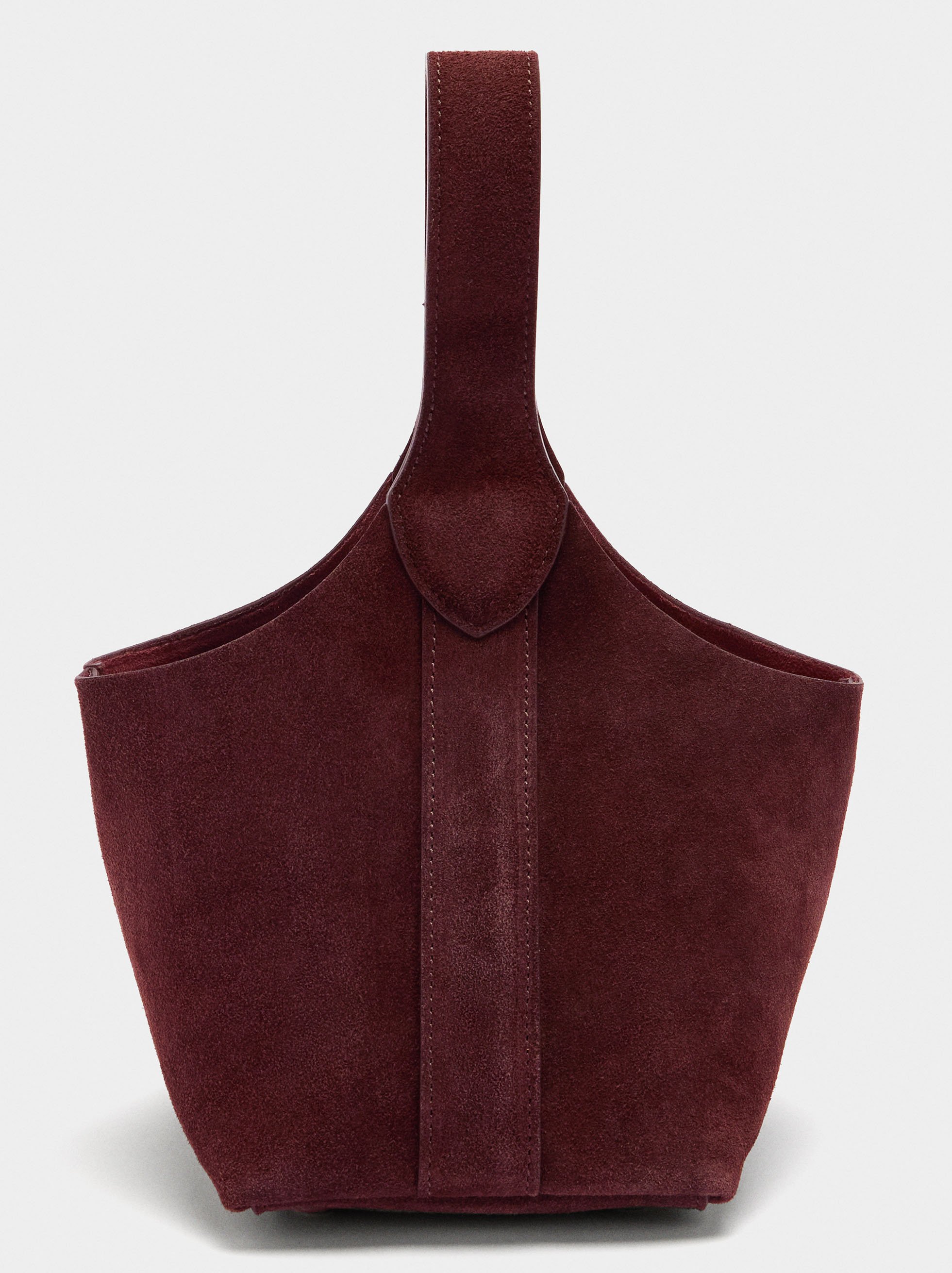 Suede bucket bag image number 1.0