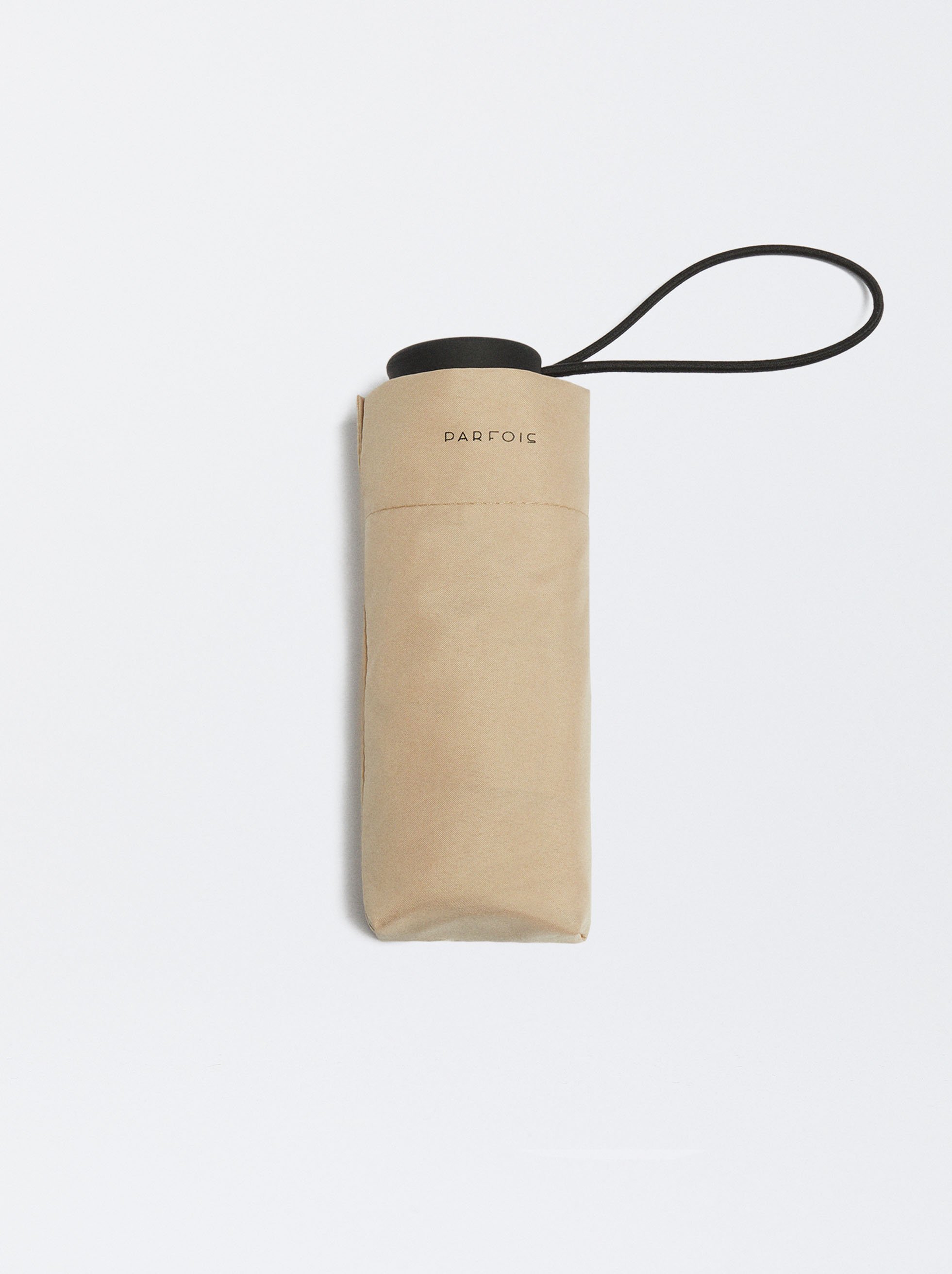 Small folding umbrella, Beige, hi-res