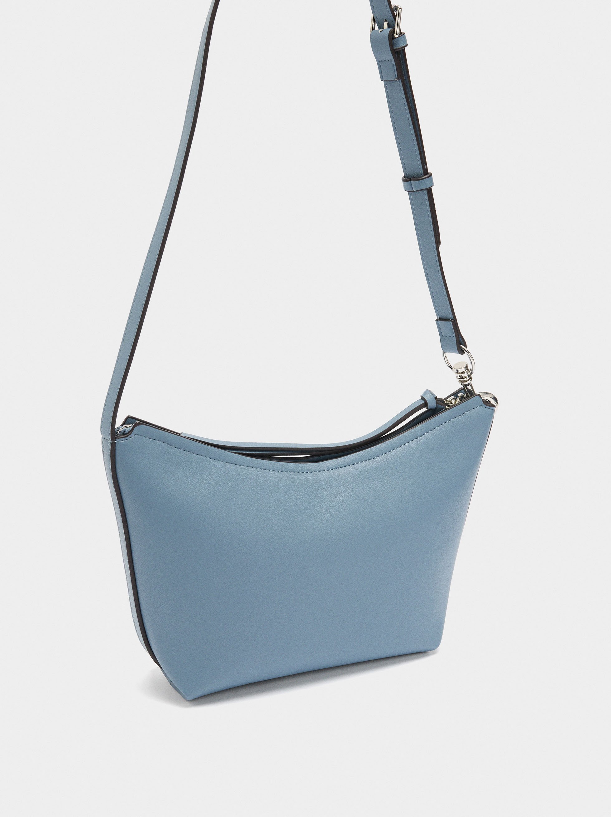 Plain crossbody bag image number 3.0