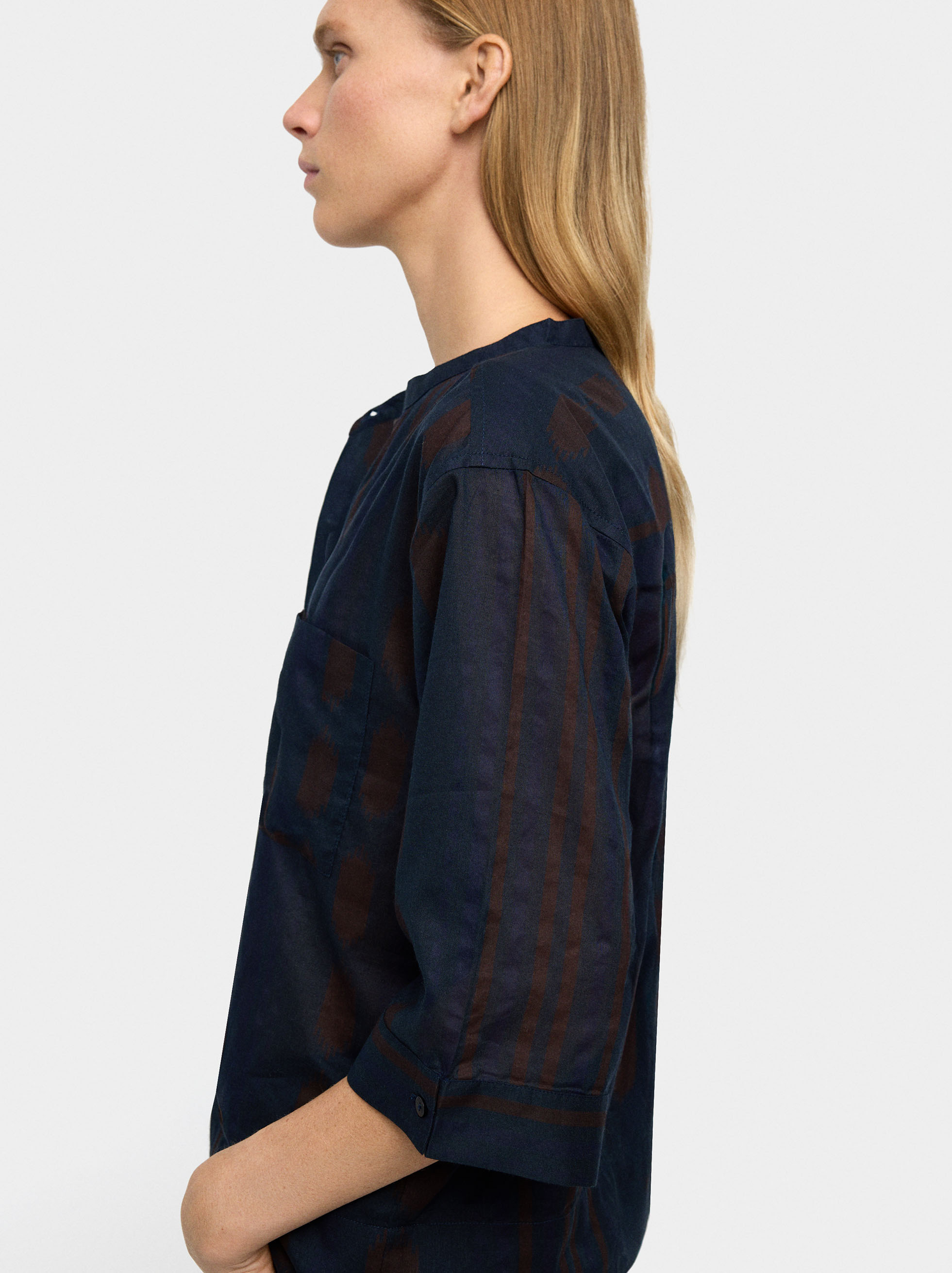 Printed shirt 100% cotton image number 2.0