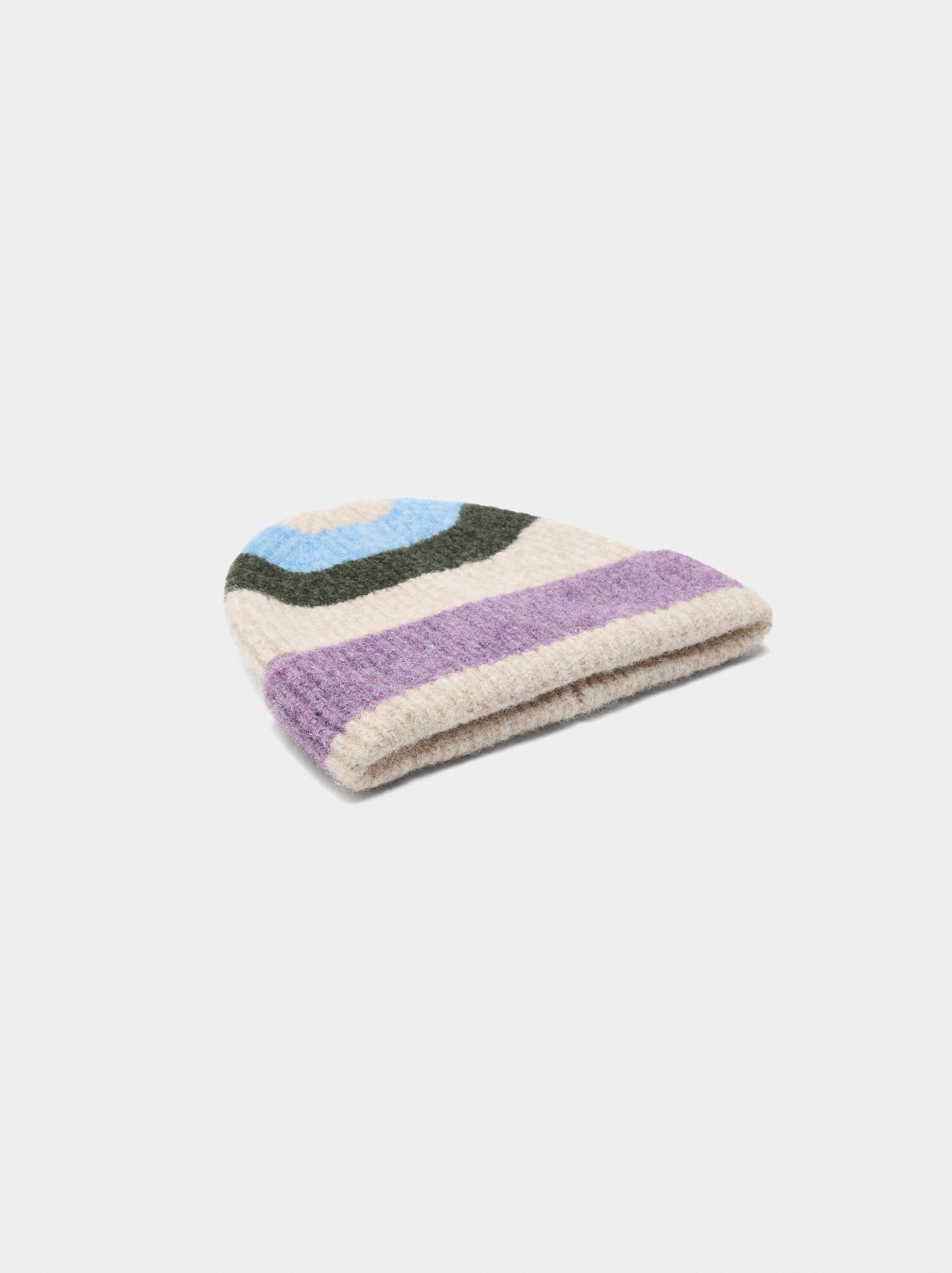 Strickmütze mit Streifen image number 2.0