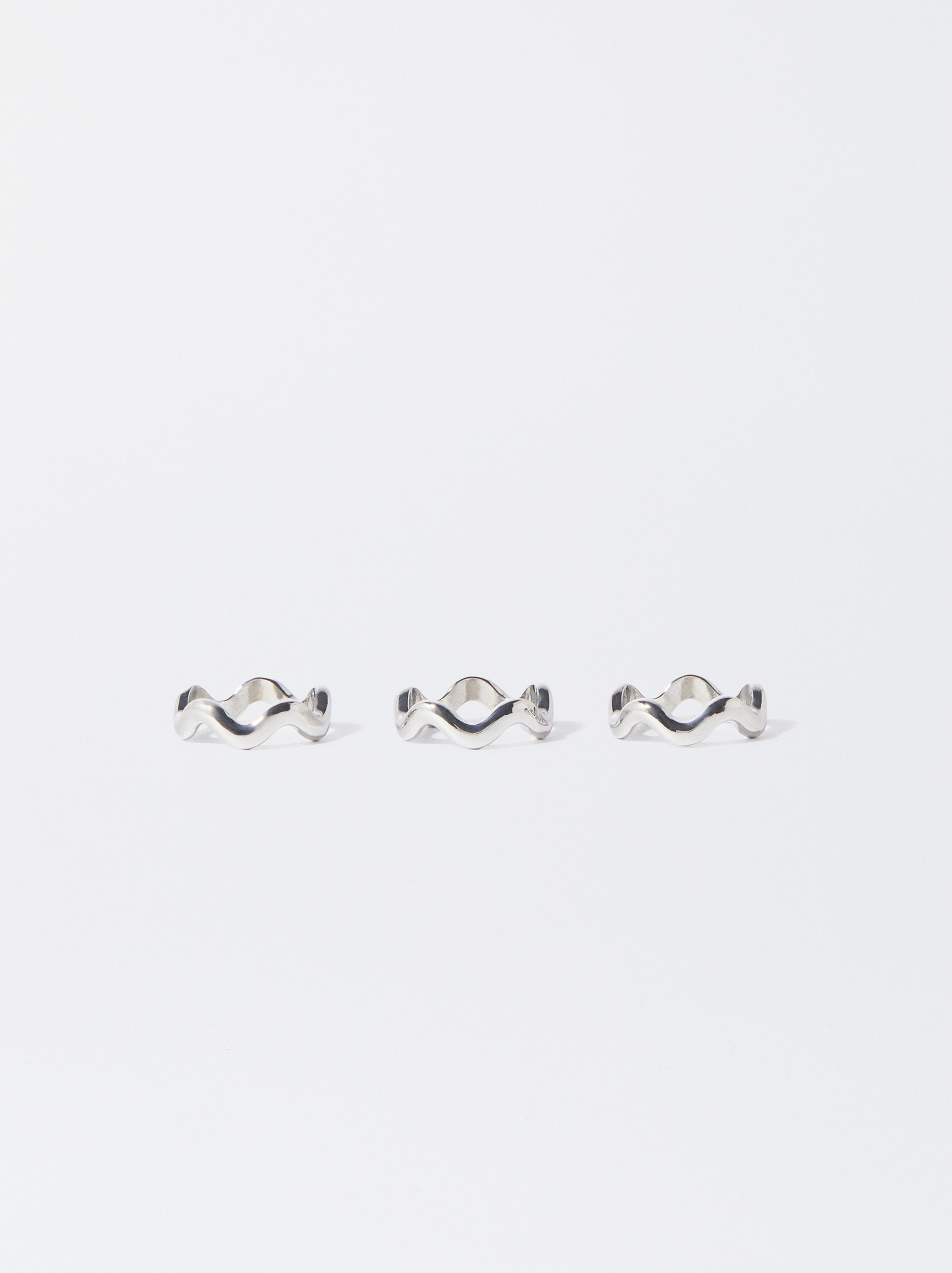 Set Silver Rings image number 2.0