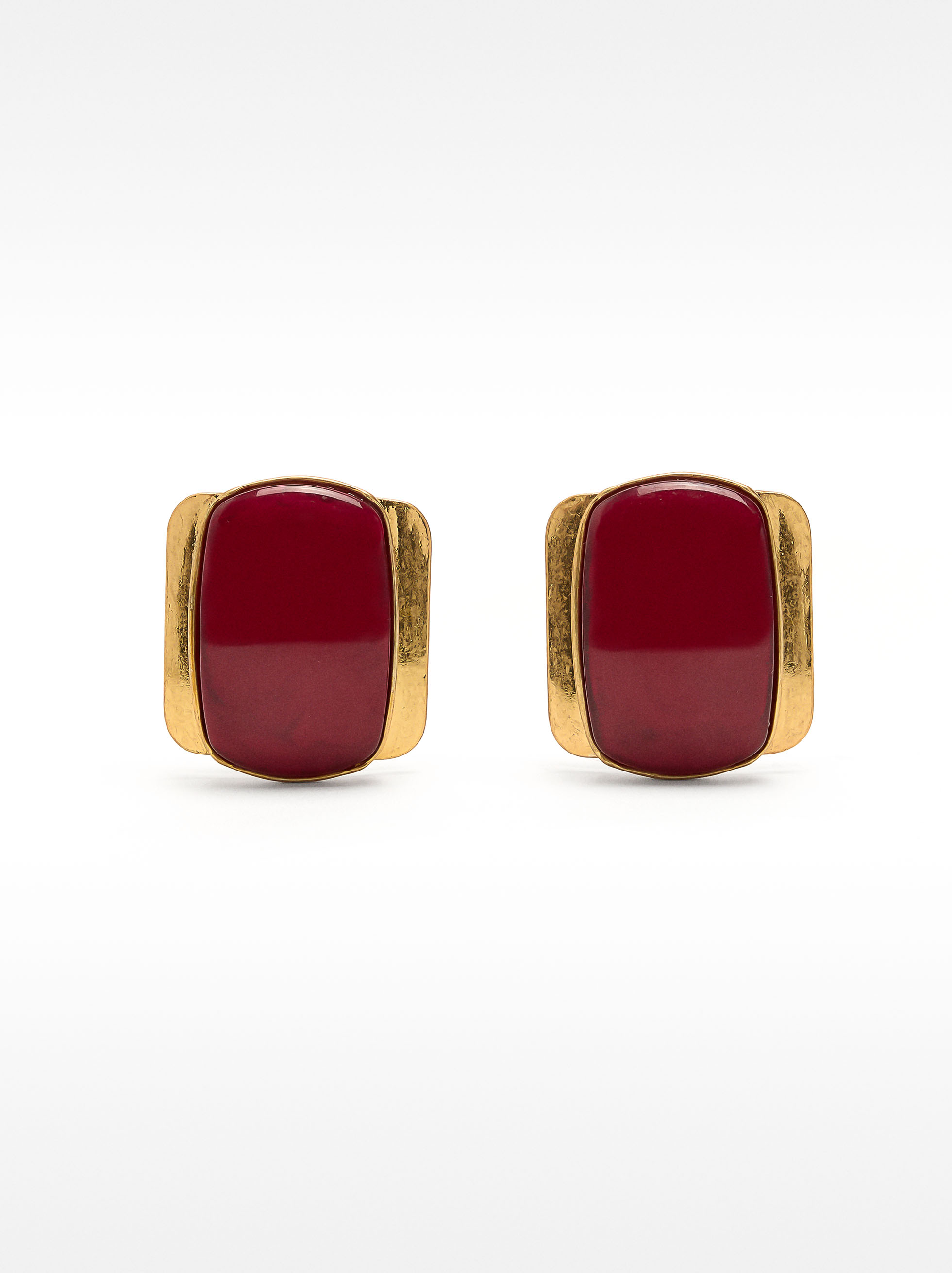 Maxi rectangular earrings image number 0.0