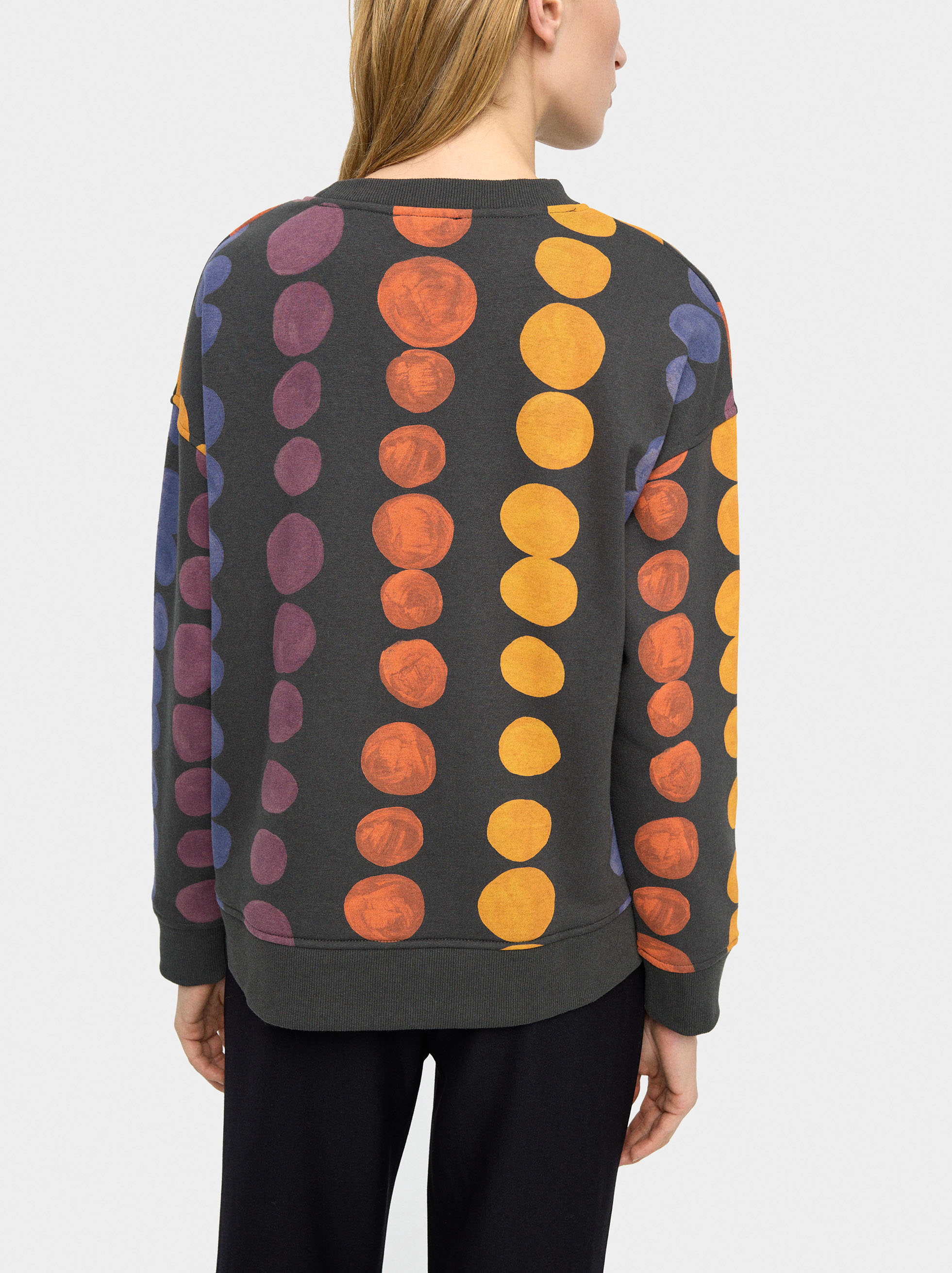 Sweatshirt with printed design image number 3.0