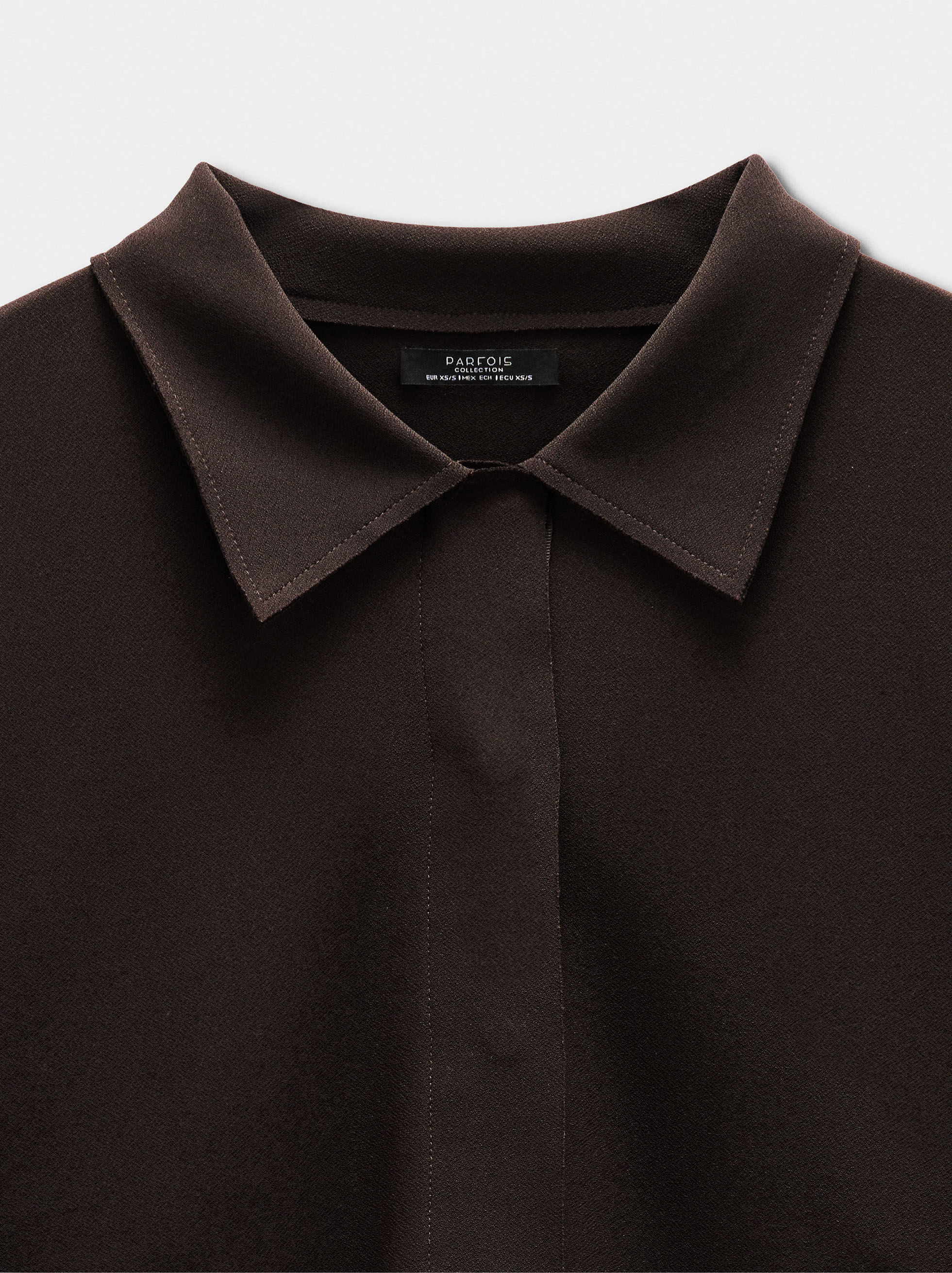 Camicia liscia manica lunga image number 5.0