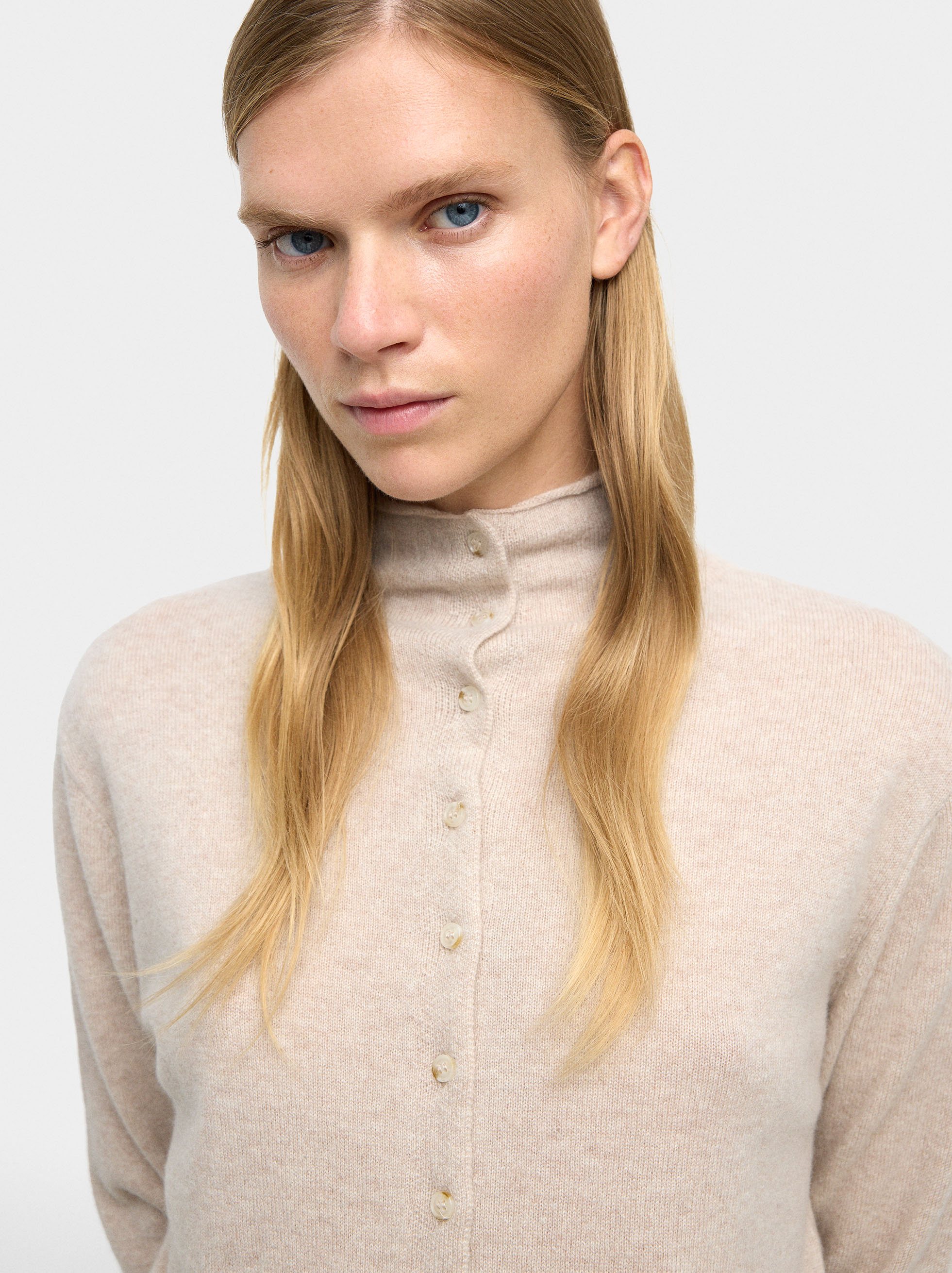 Cardigan en 100% cachemire image number 2.0