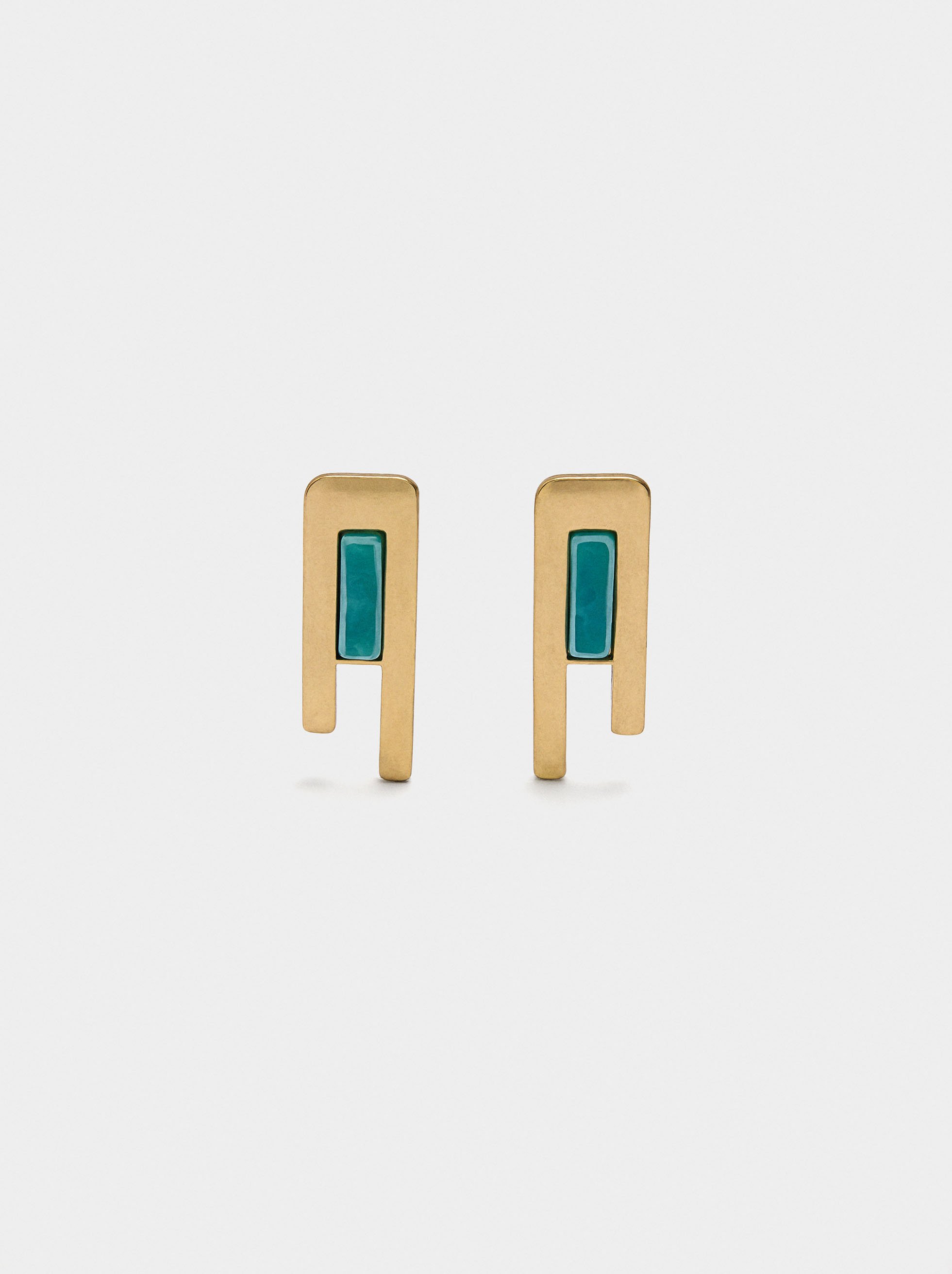 Maxi elongated earrings image number 0.0