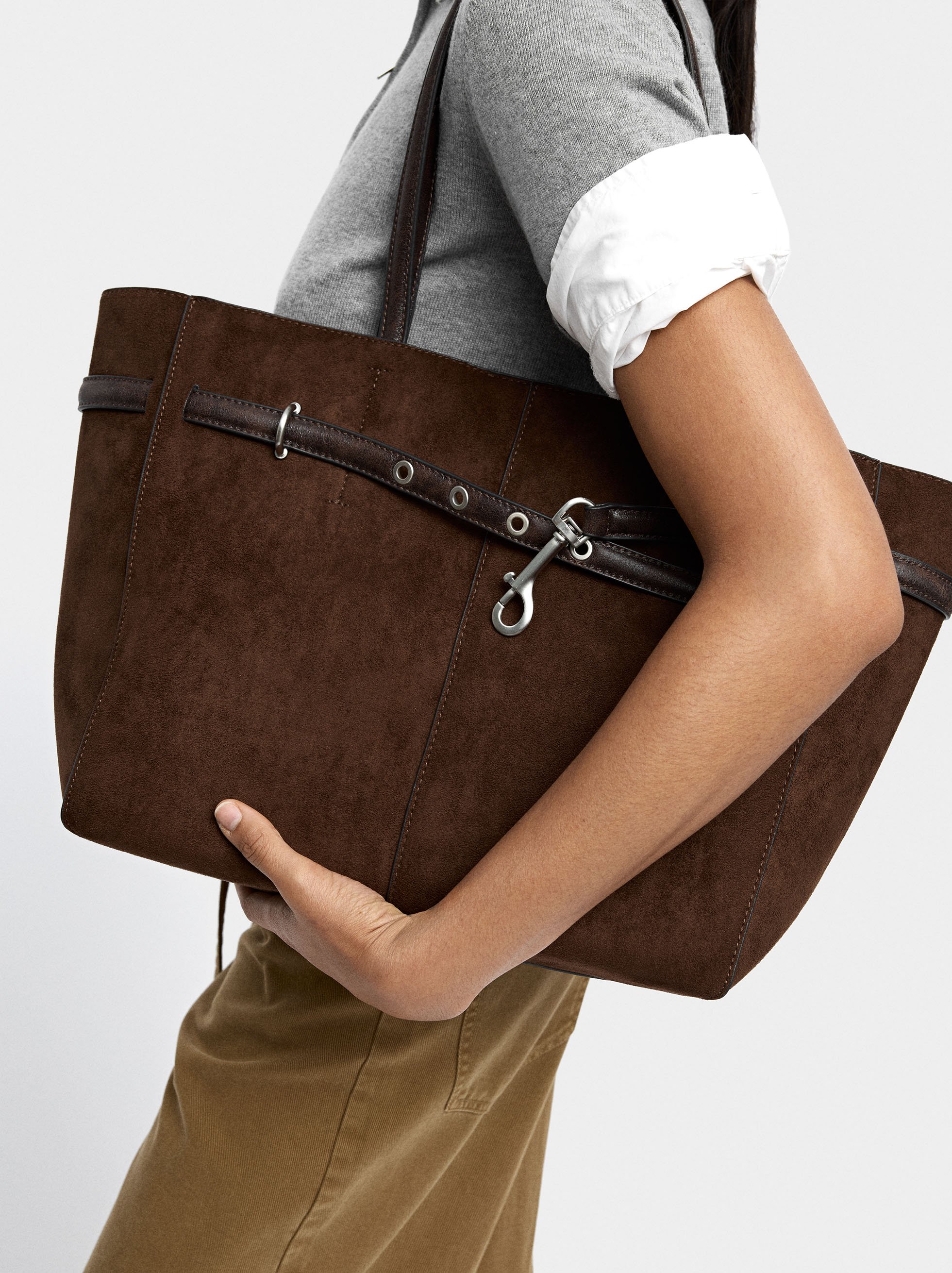 Bossa shopper d'efecte pell image number 1.0