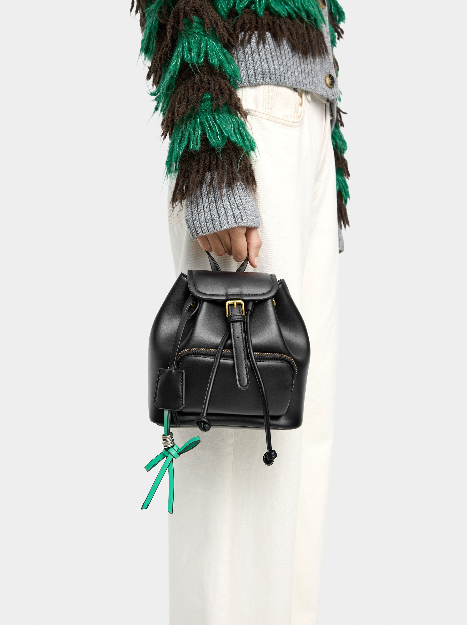 Mini sac à dos avec pendentif image number 1.0