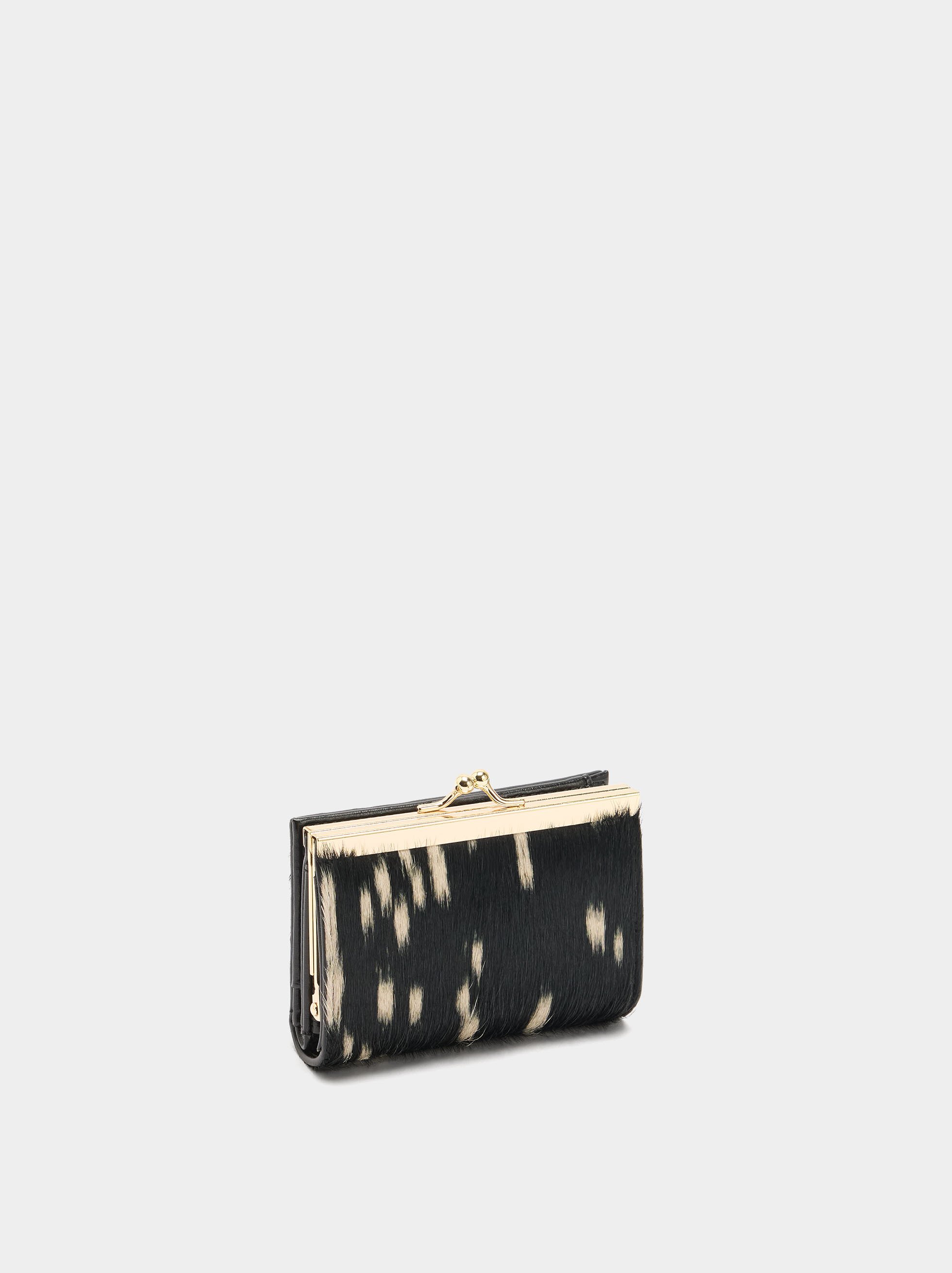 Animal printed leather wallet image number 2.0