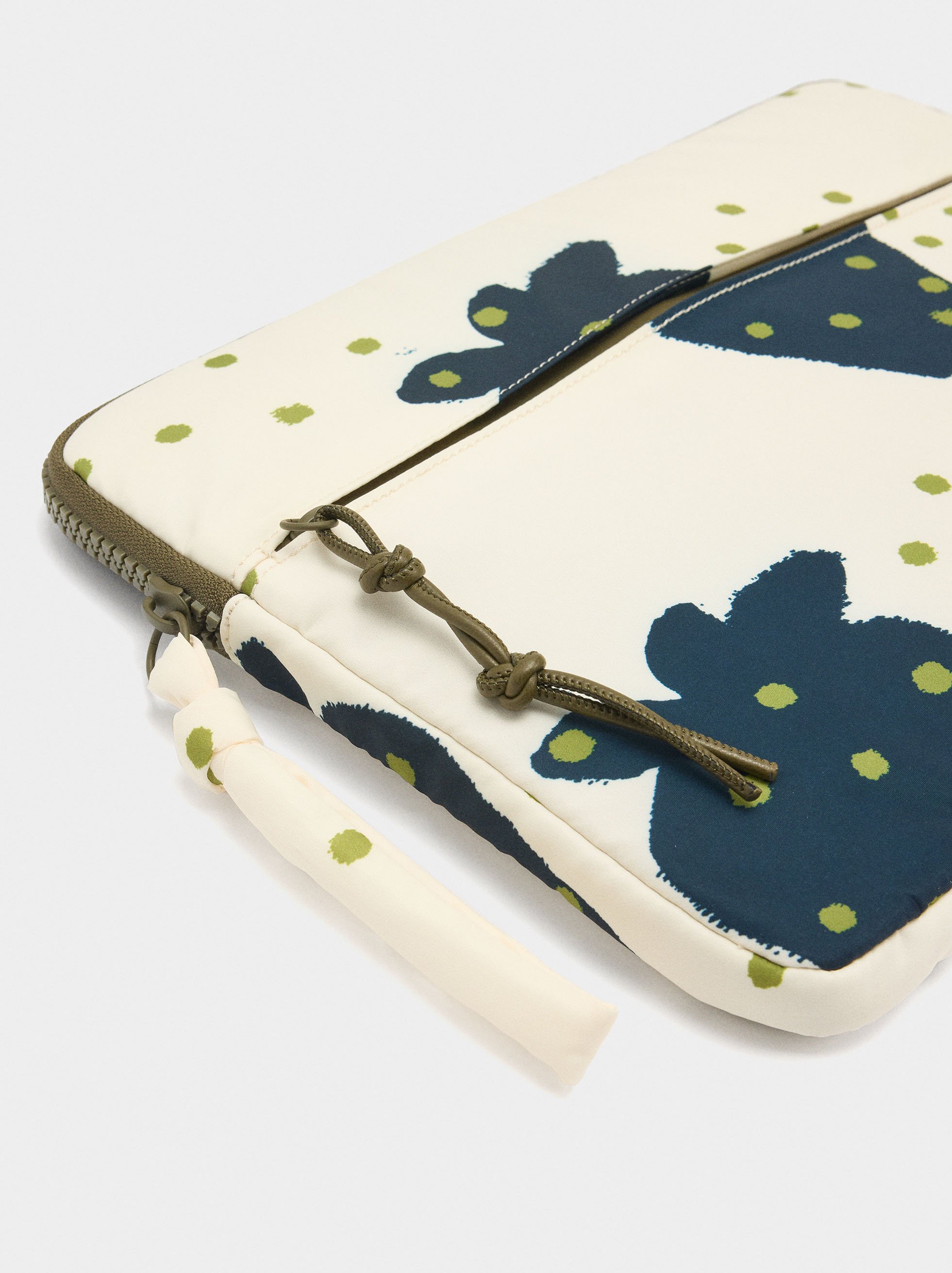 Printed nylon laptop cover 13" image number 1.0
