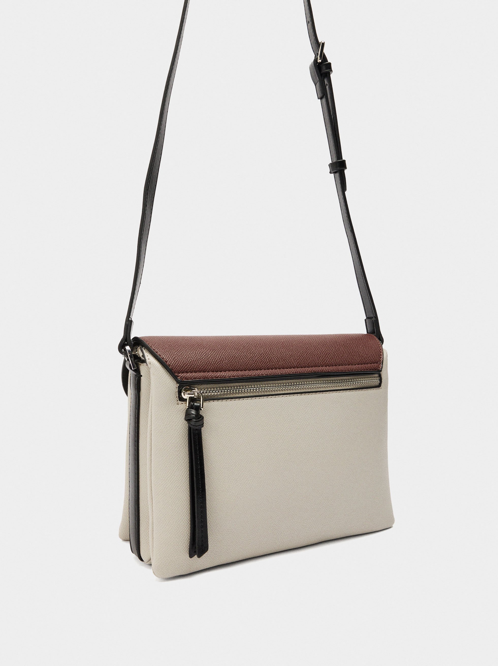 Colour block crossbody bag image number 2.0