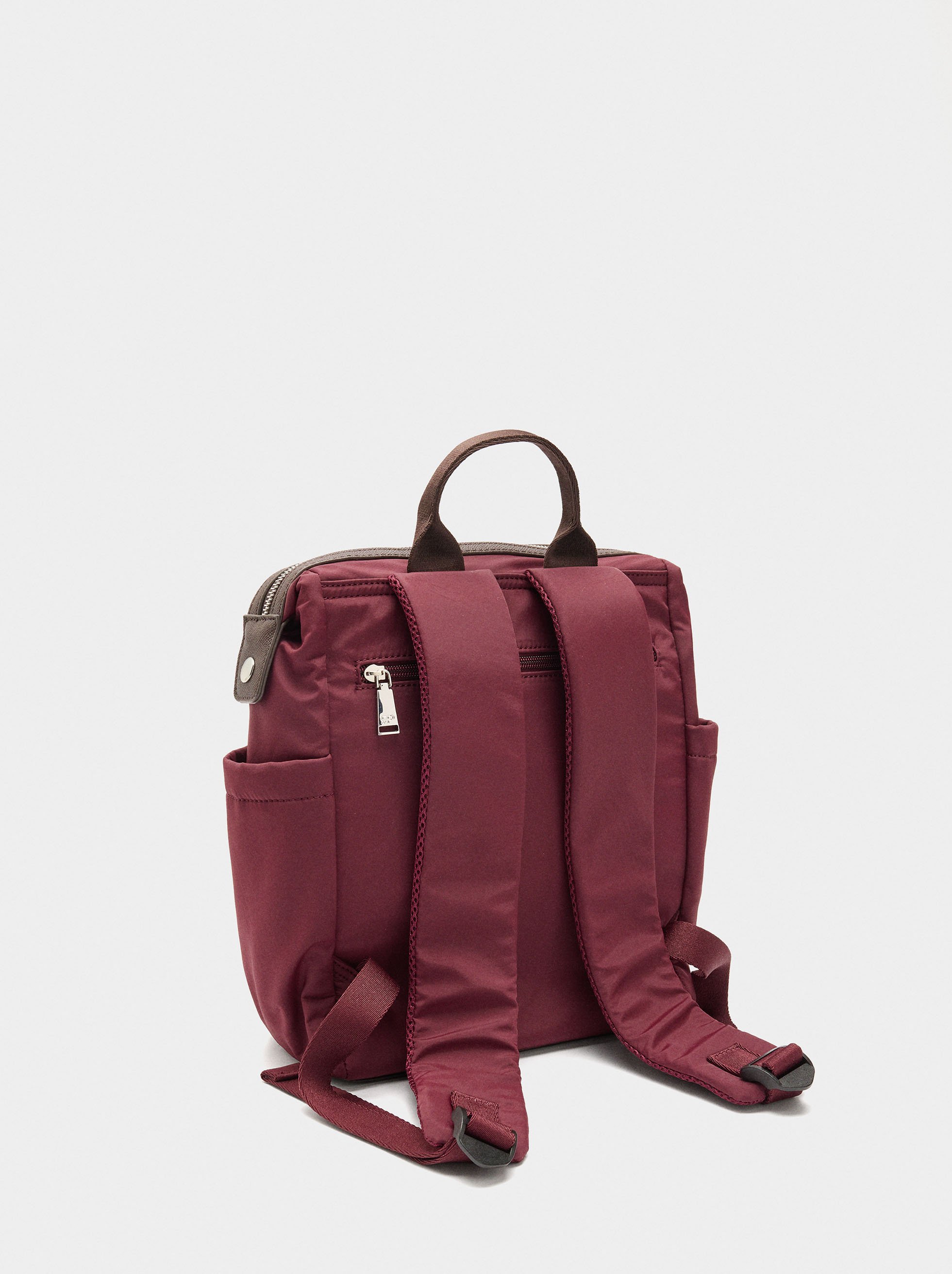 Nylon laptop backpack 13" image number 2.0