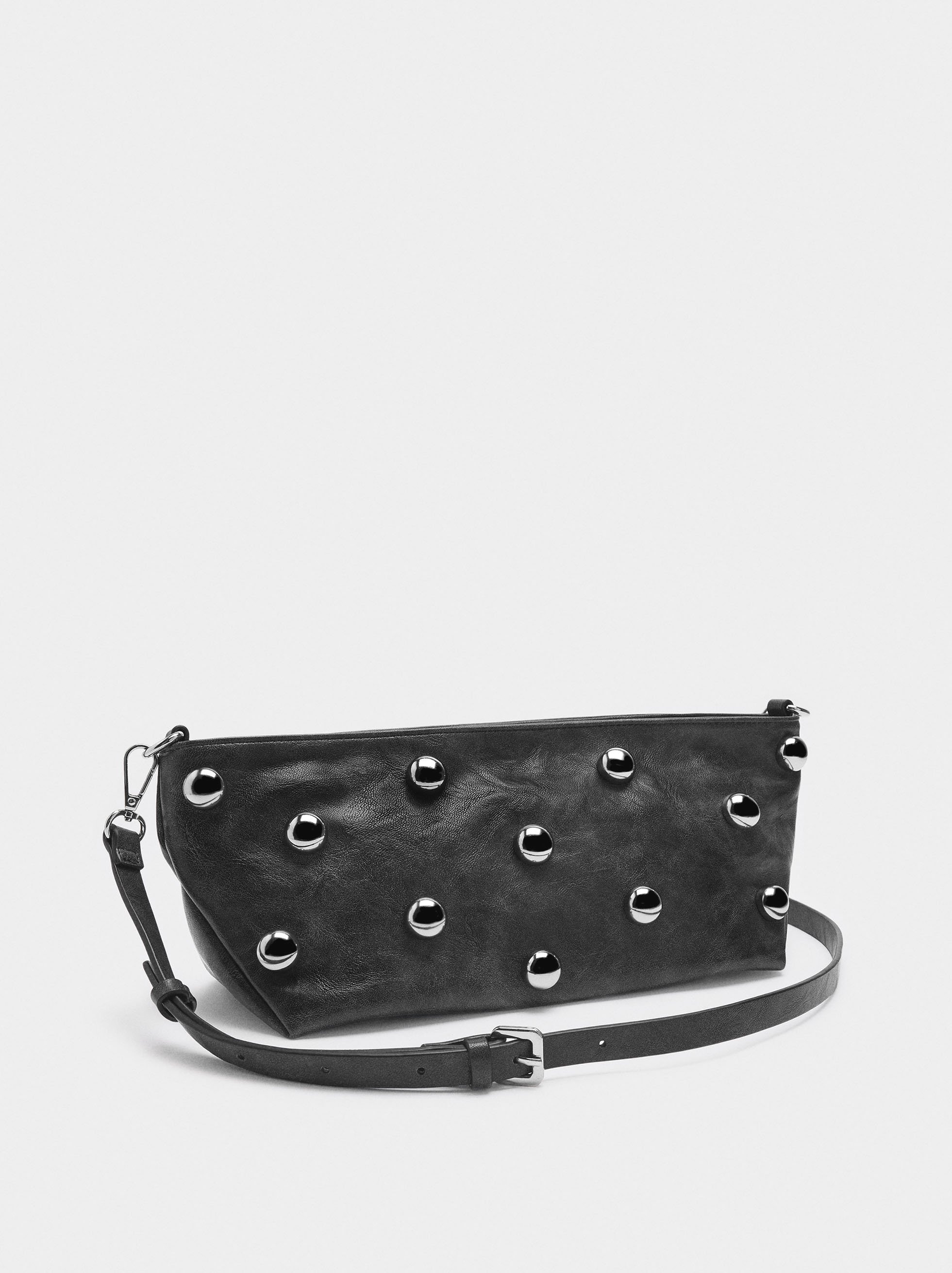 Shoulder bag with beads image number 2.0