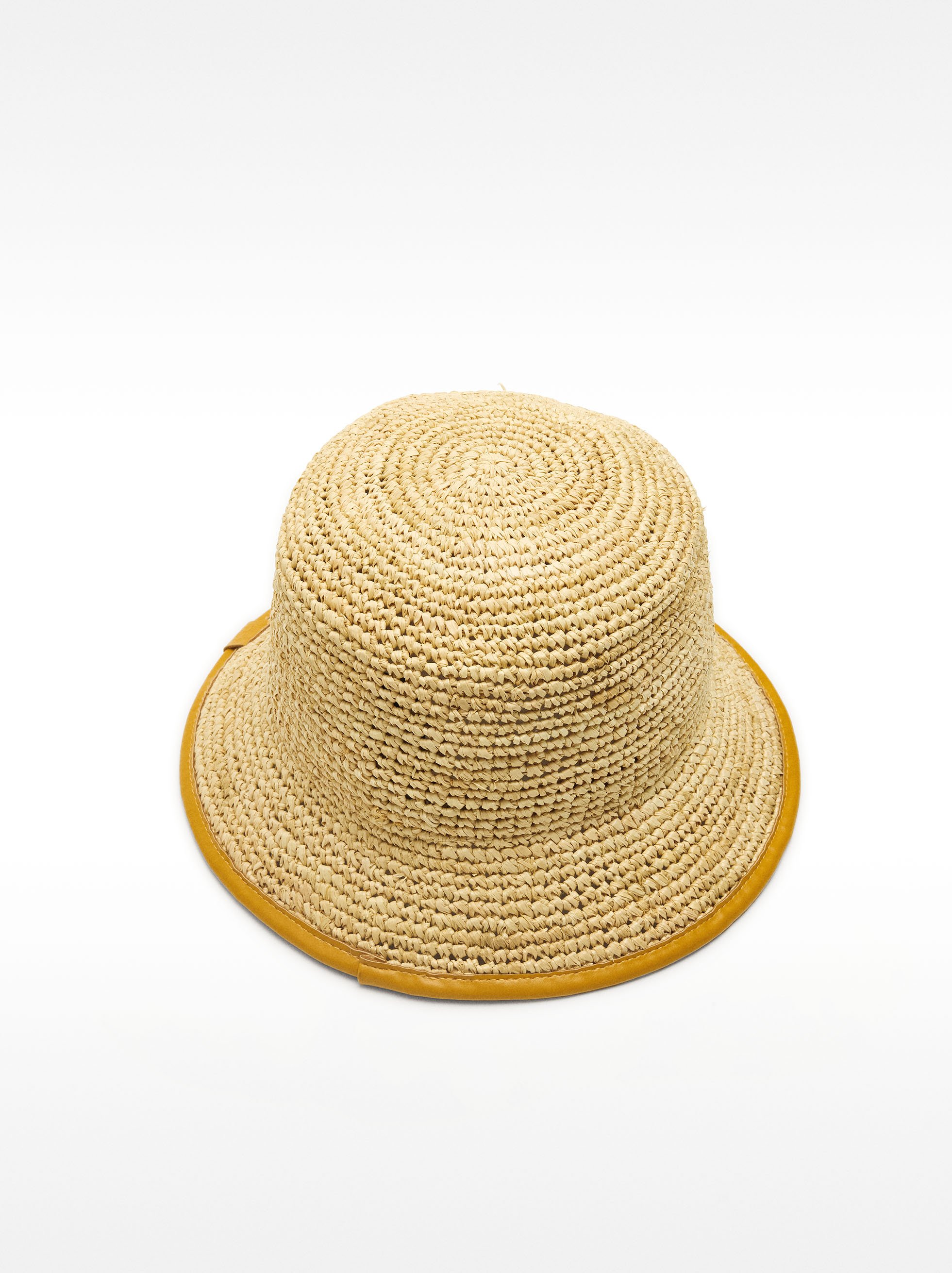 Straw bucket hat image number 2.0