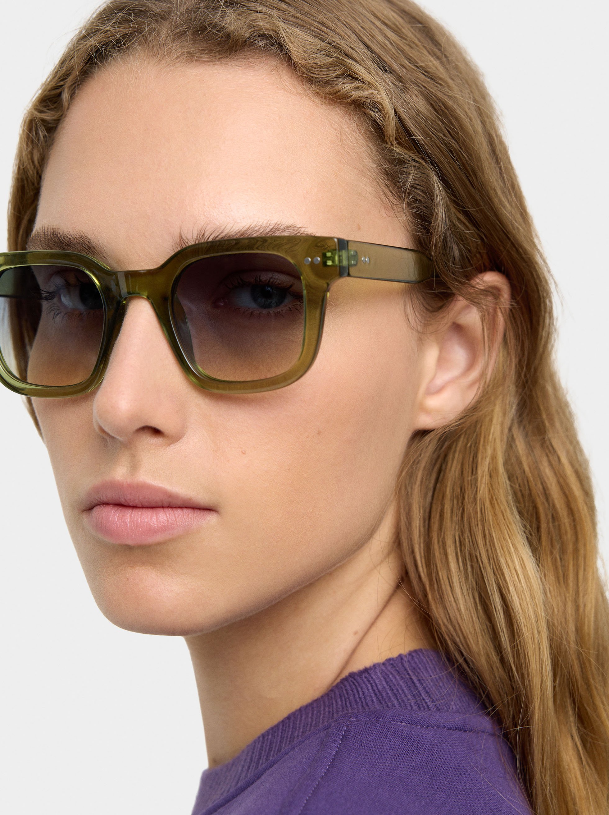 Sunglasses with squares image number 1.0