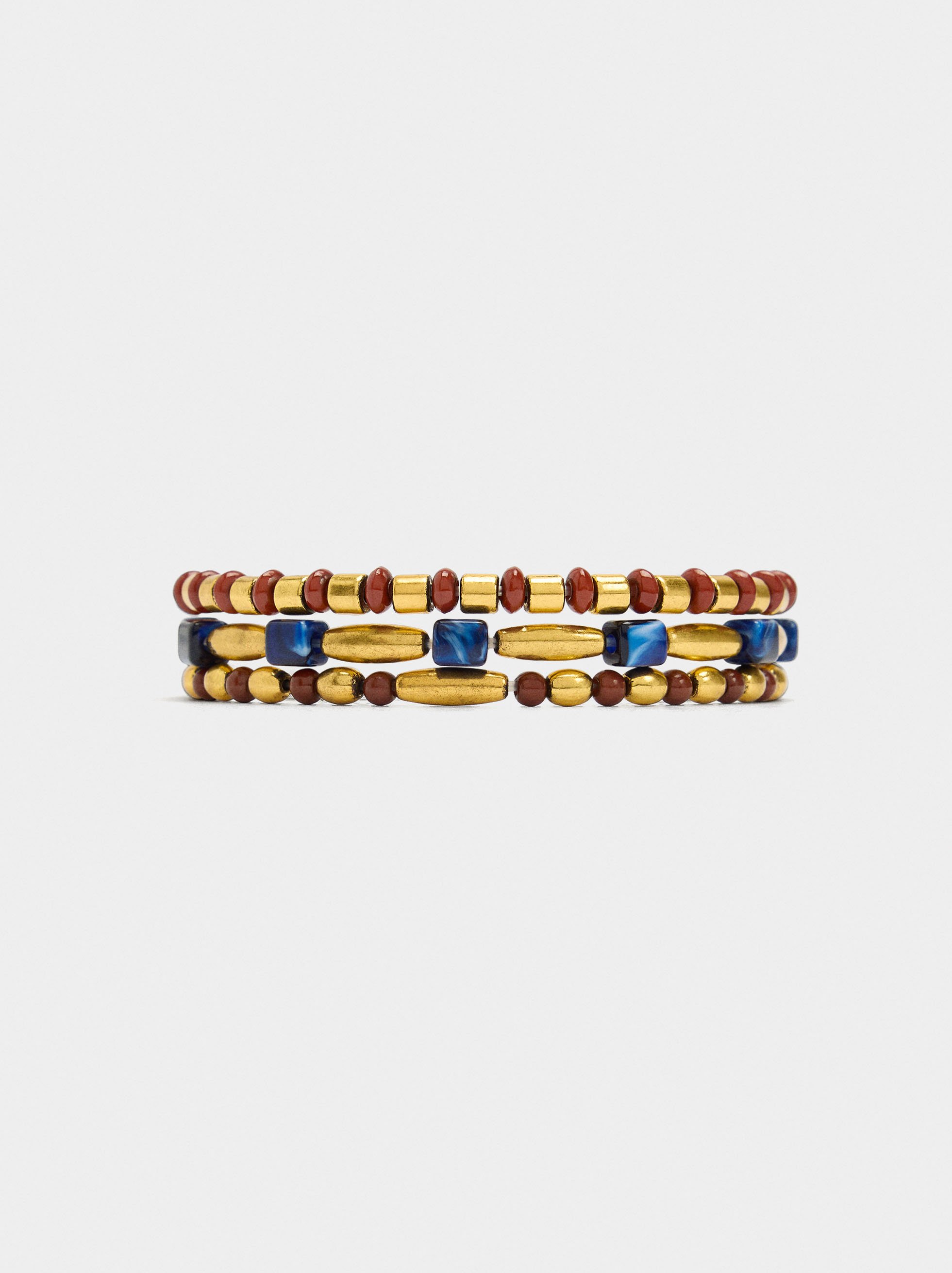 Set of elastic bracelets image number 0.0
